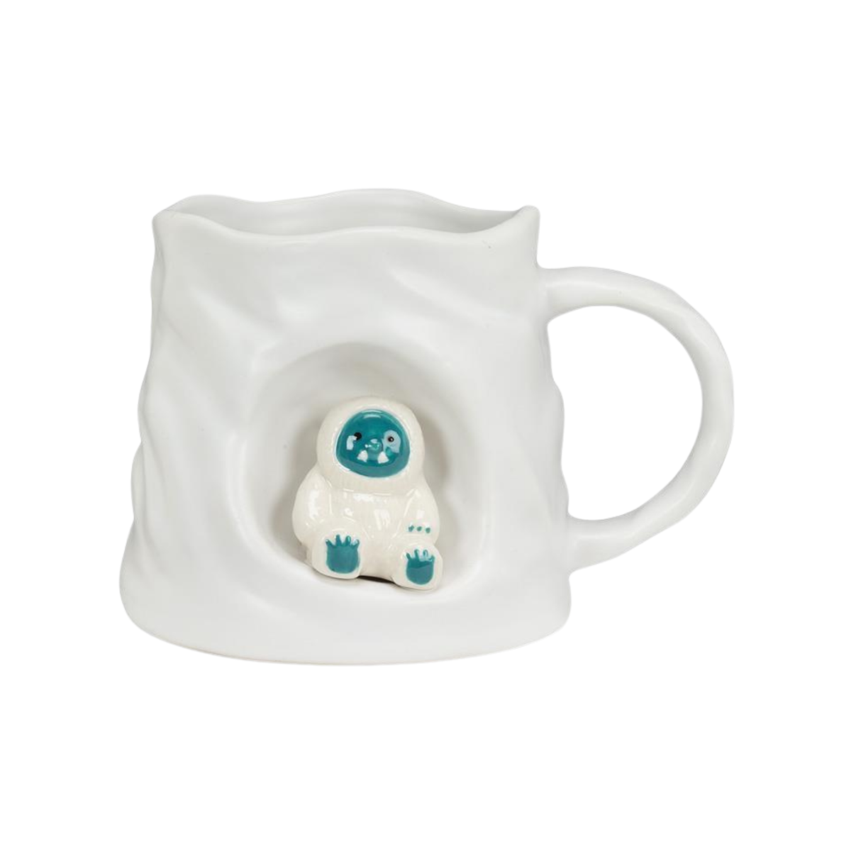 Tasse en grès blanche Yéti 355 ml - Abbott