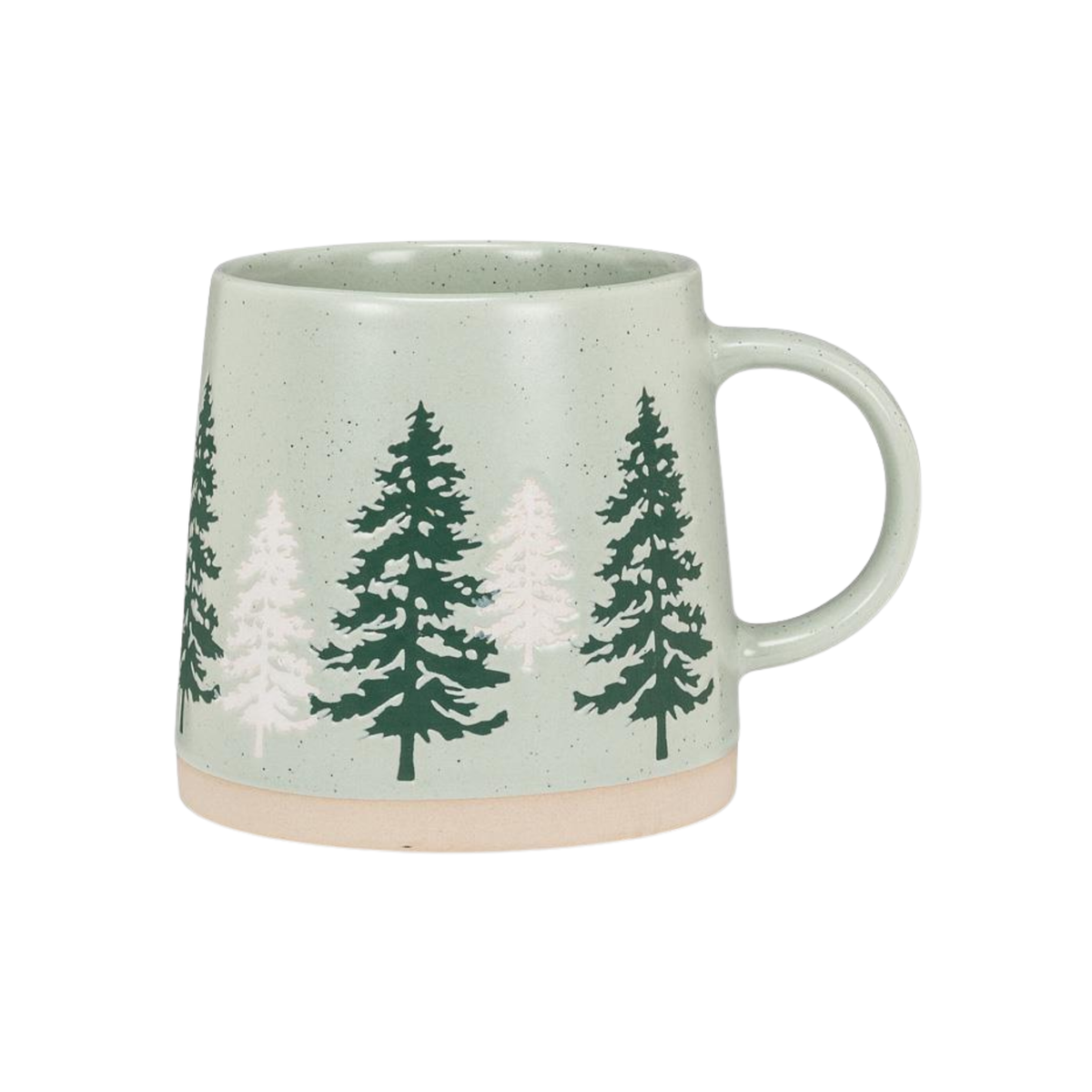 Tasse à base large avec sapins 414 ml - Abbott