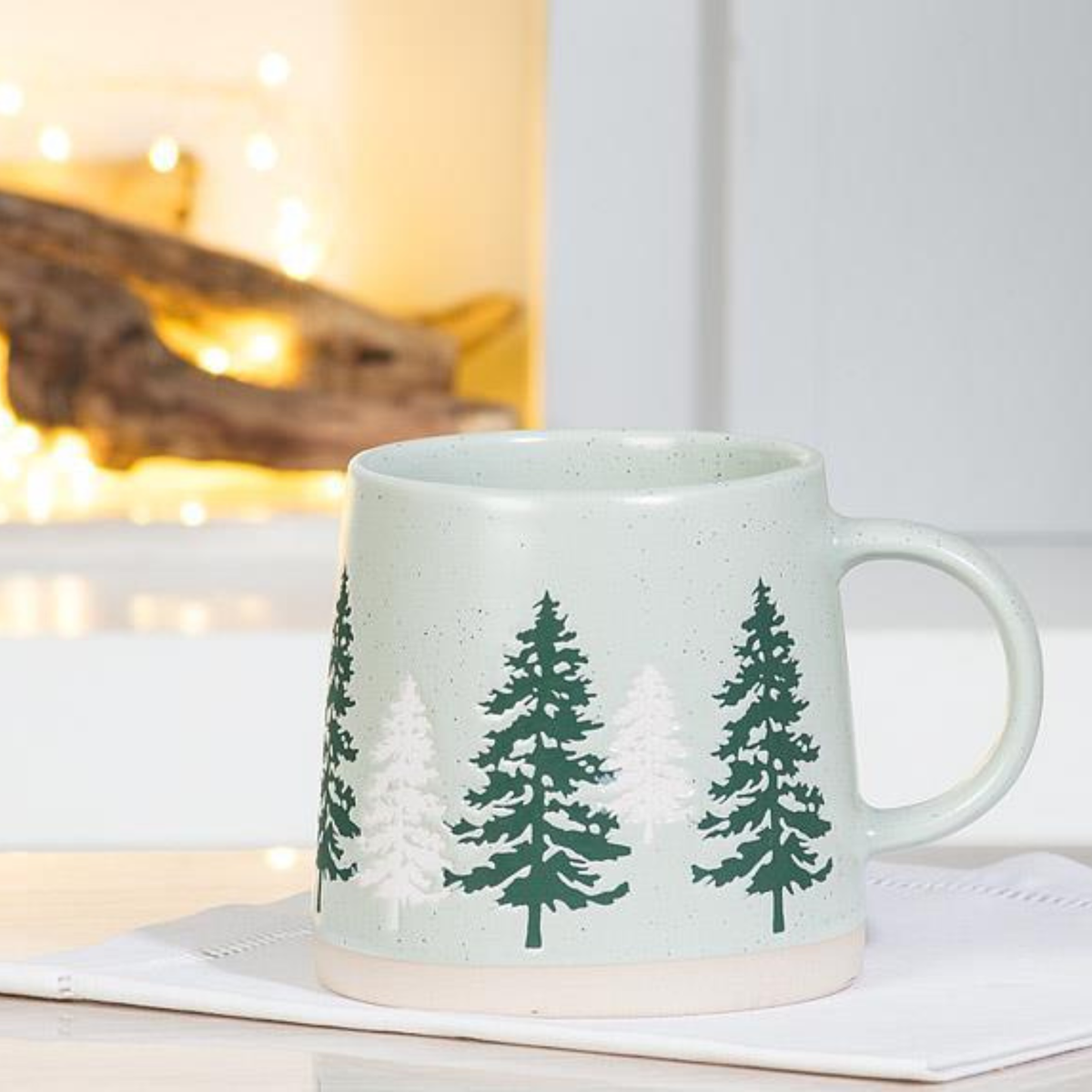 Tasse à base large avec sapins 414 ml - Abbott