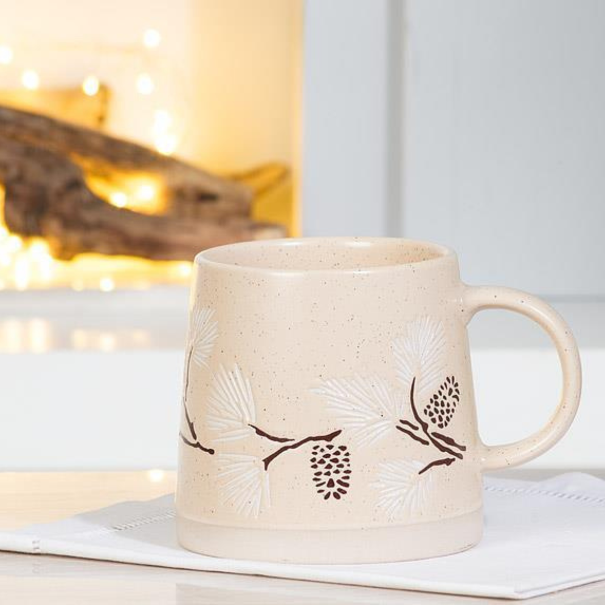 Tasse à base large avec branches et cocottes 414 ml - Abbott