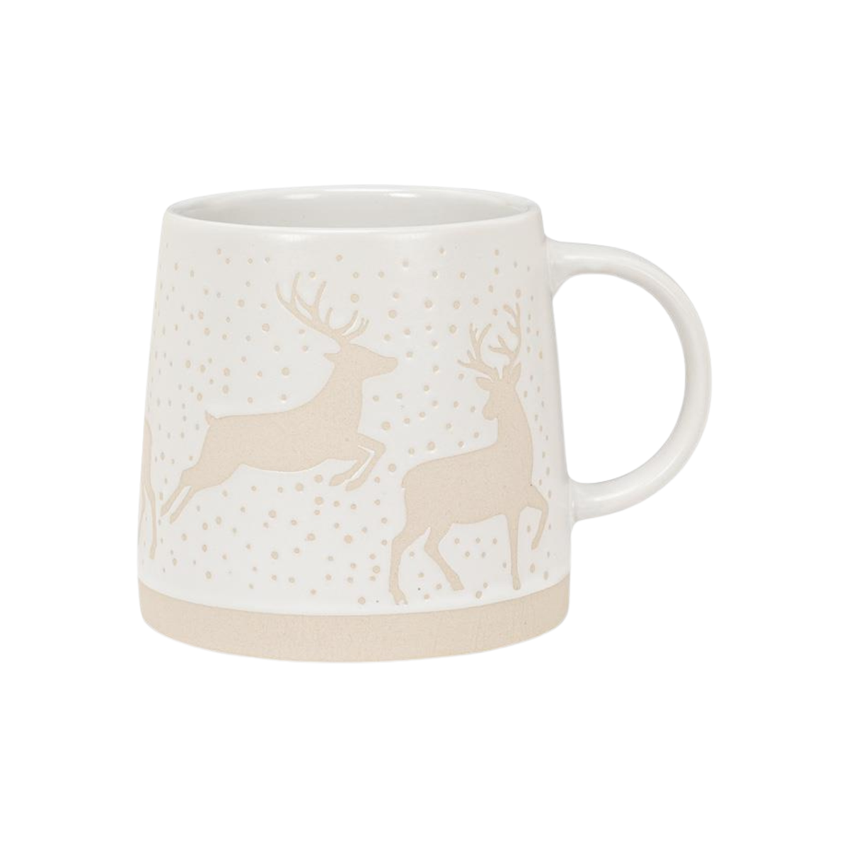 Tasse à base large avec rennes 414 ml - Abbott