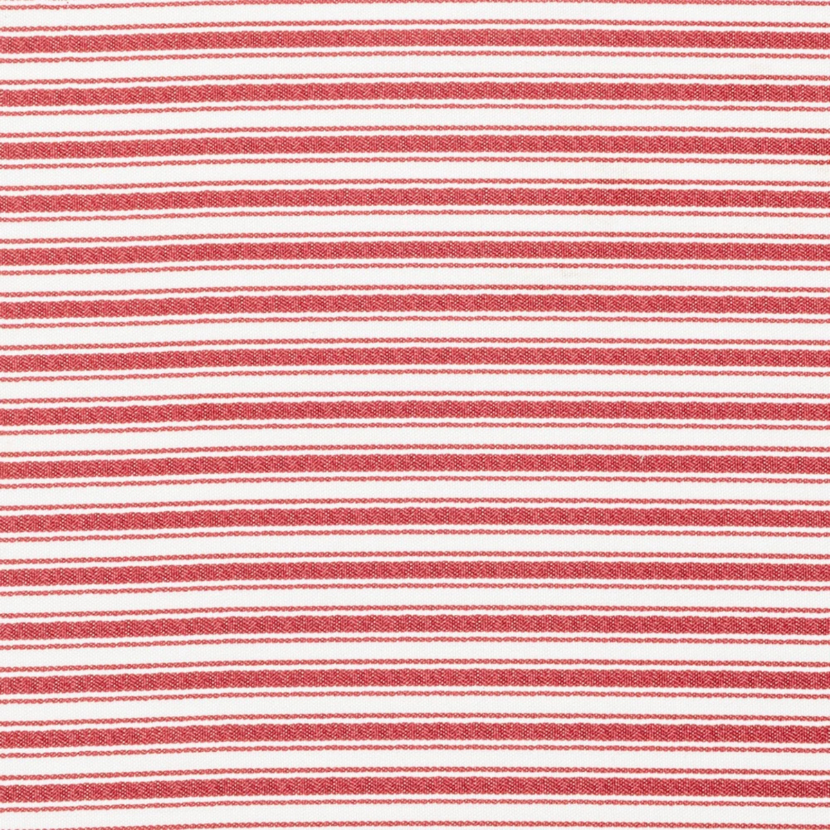 Nappe rayée rouge et blanche Peppermint 60 x 108 po - Brunelli