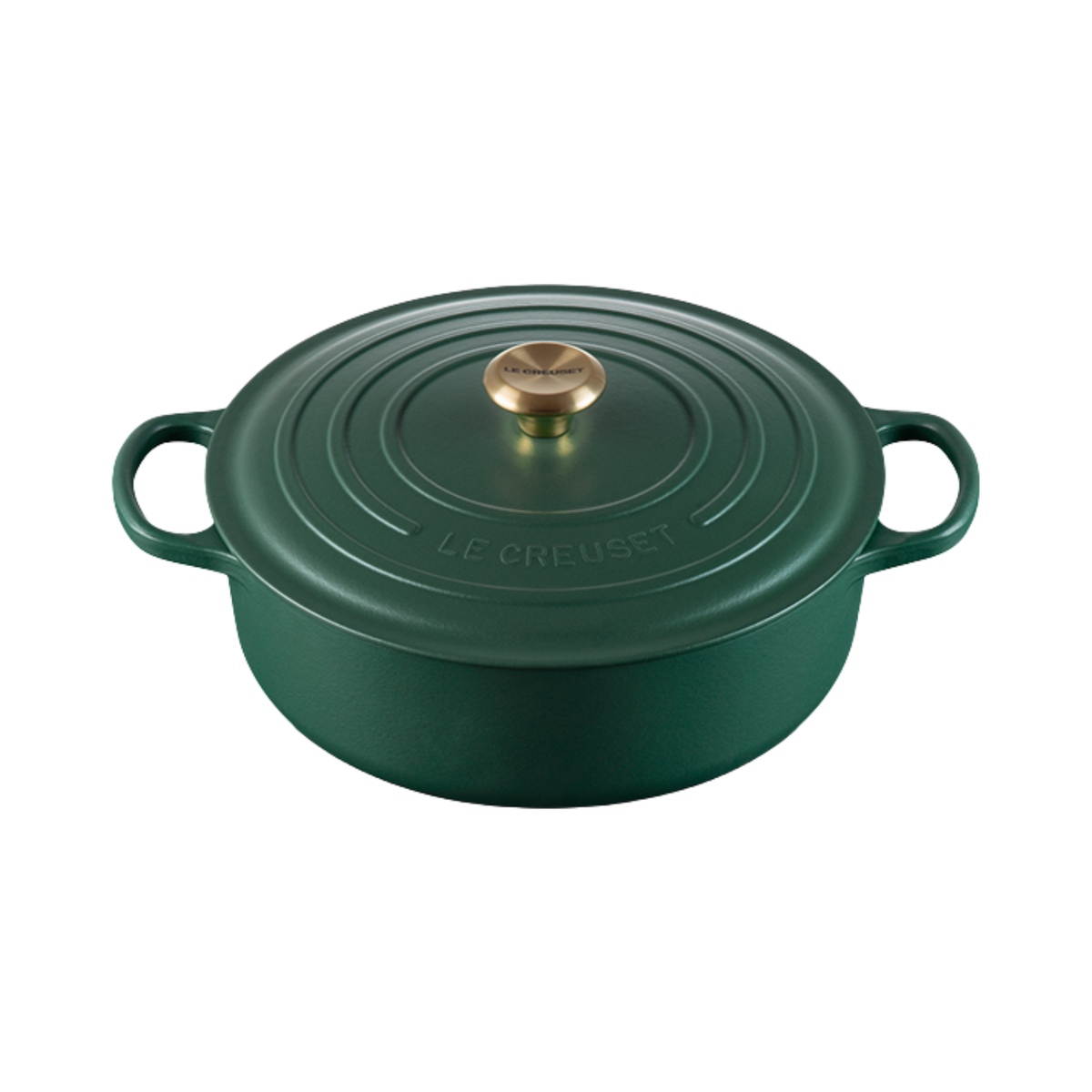 Cocotte ronde peu profonde Forêt 6,2 L – Le Creuset