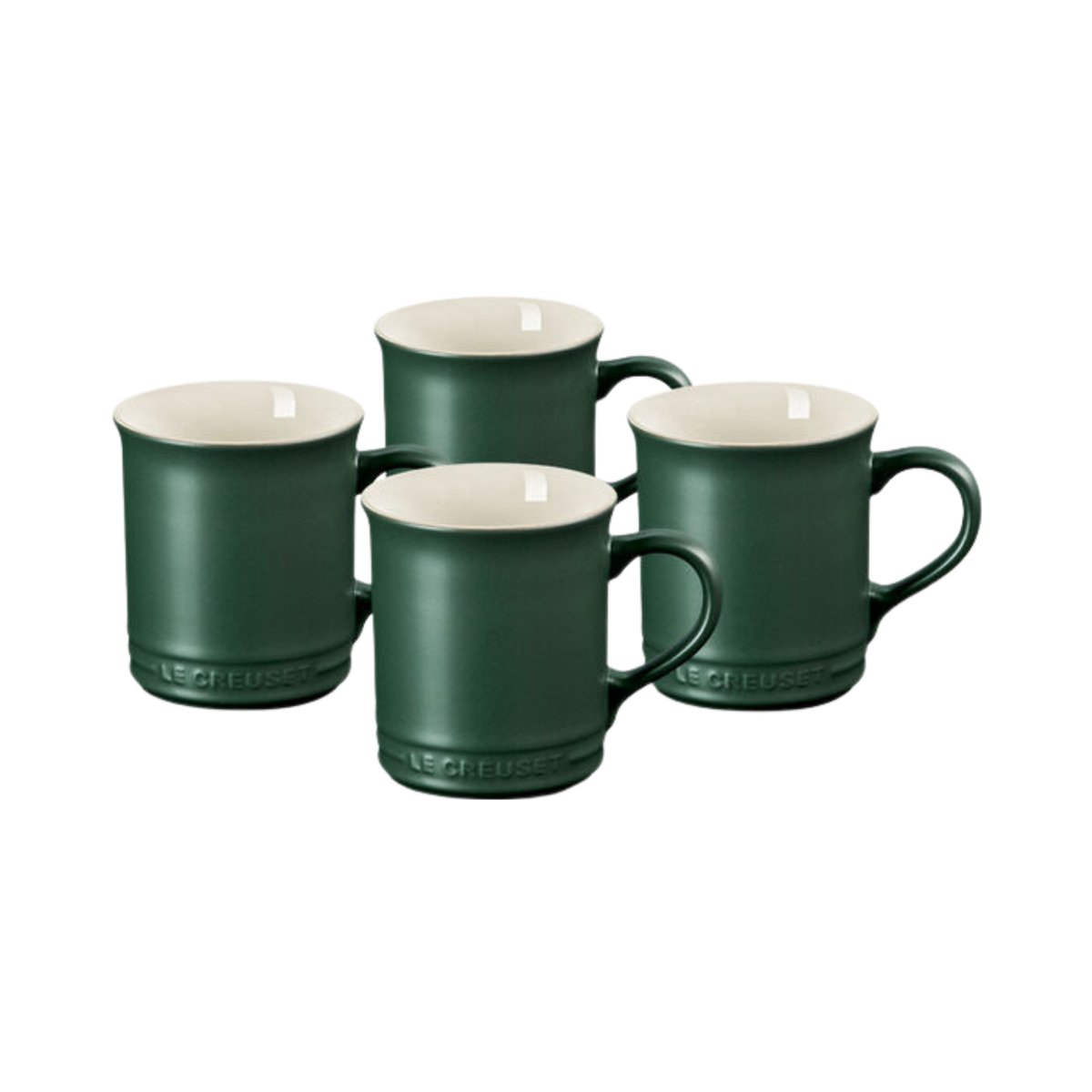 Ensemble de 4 tasses classiques Forêt - Le Creuset