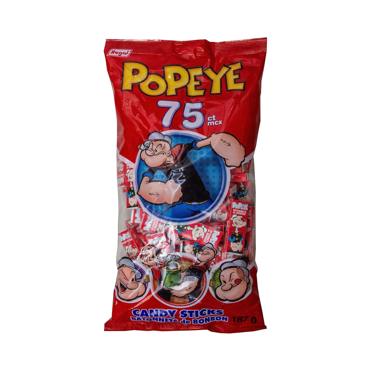 Bonbons assortis Popeye 187 g - Regal Confection