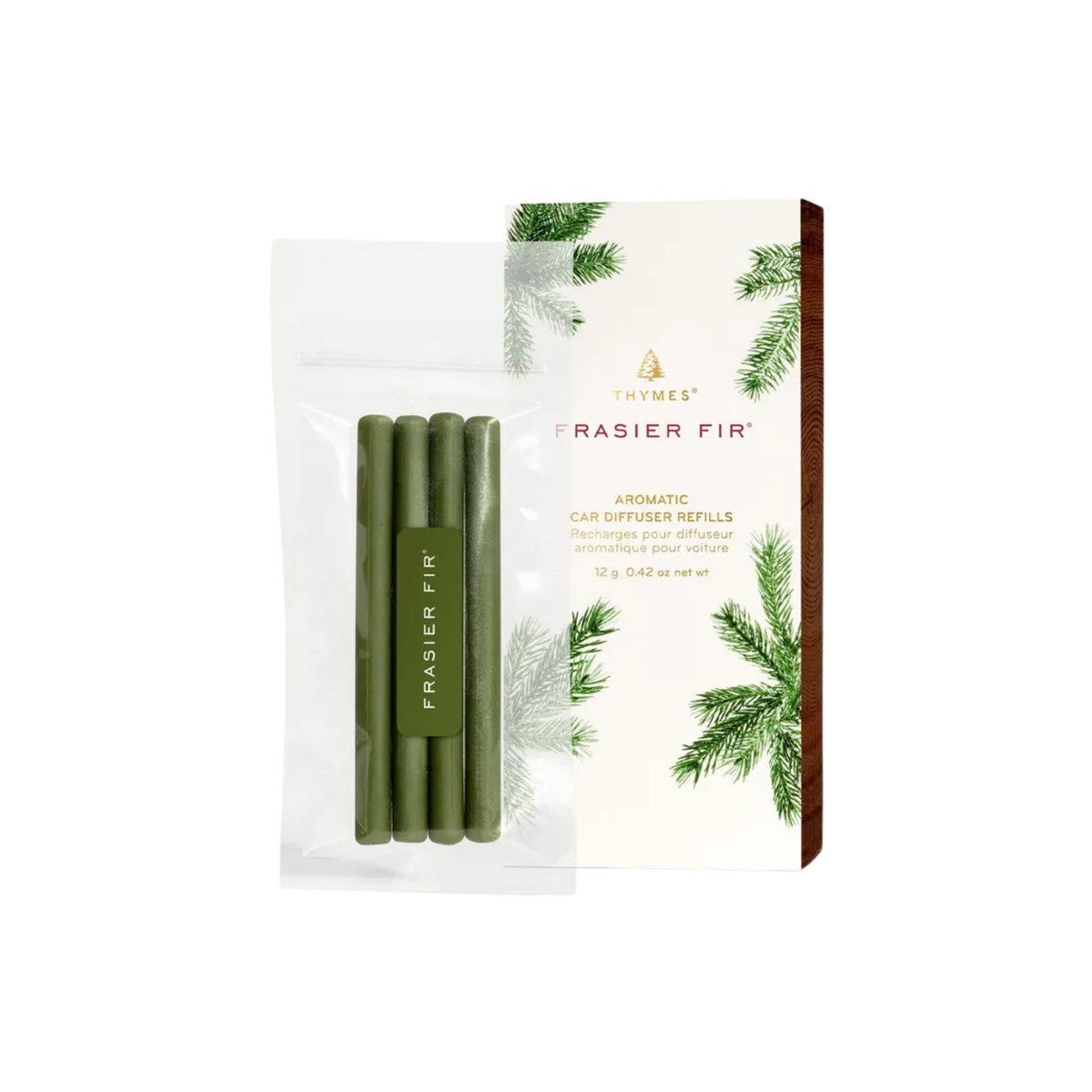 Recharge de diffuseur de voiture Frasier Fir – Thymes