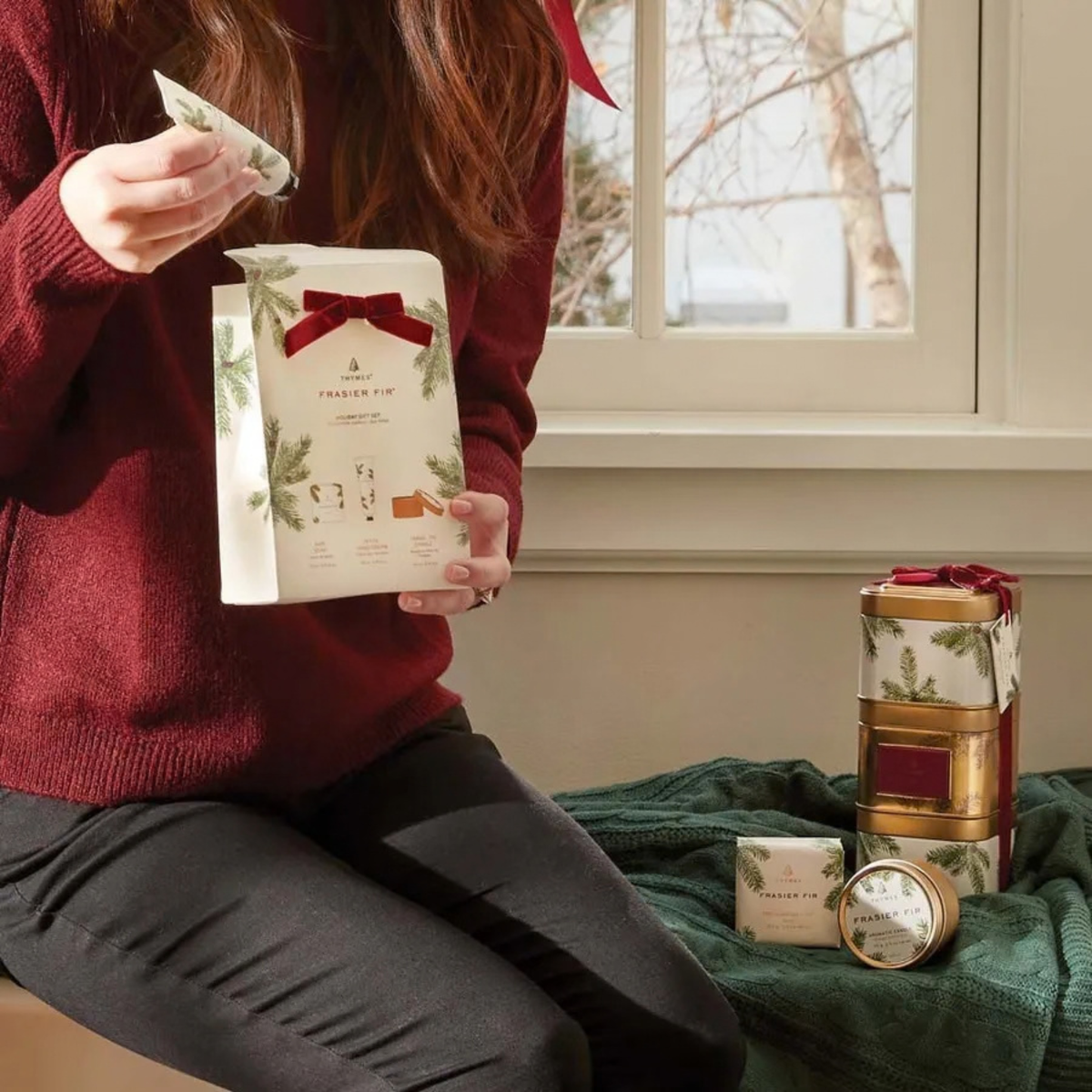 Coffret cadeau des Fêtes Frasier Fir – Thymes
