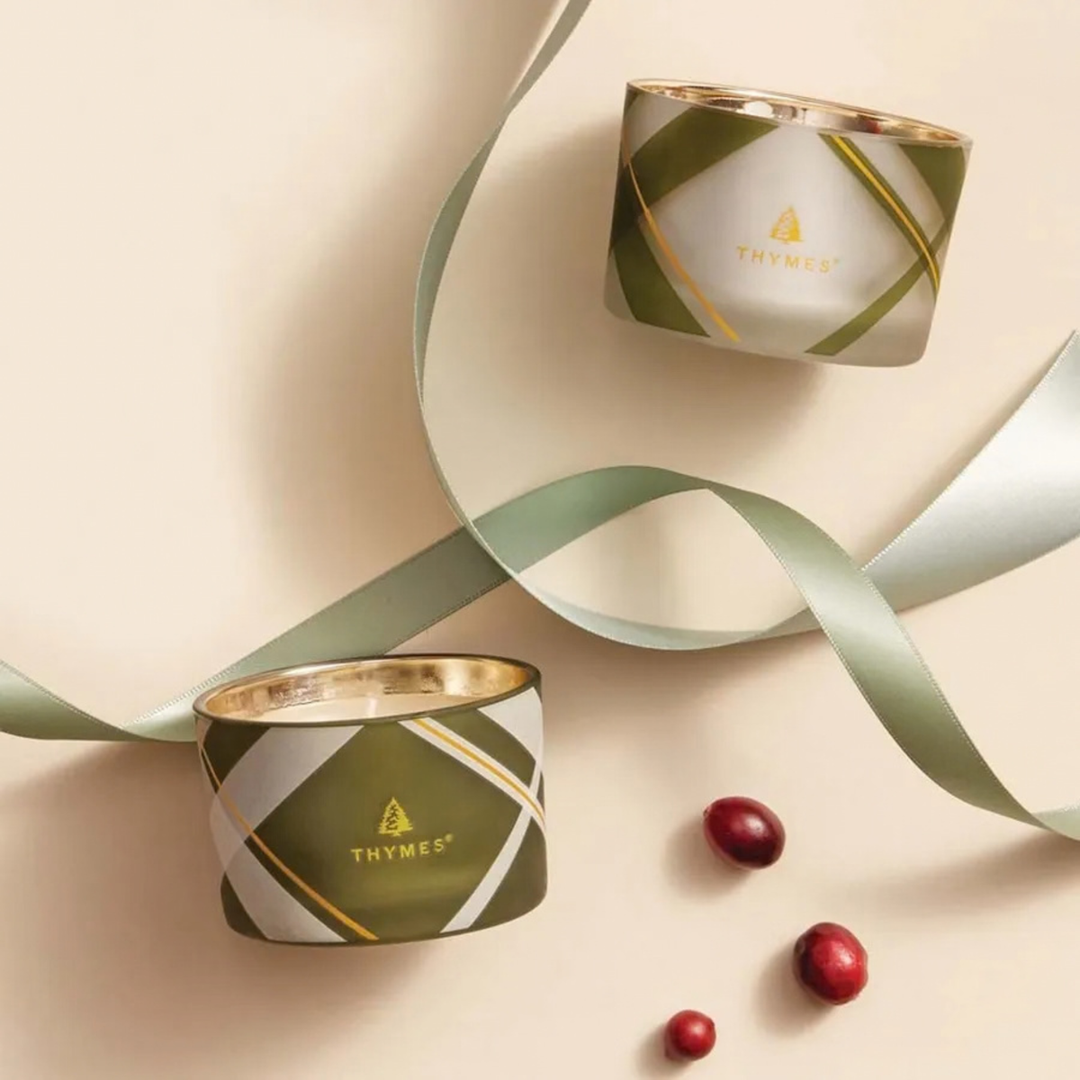 Ensemble de 2 chandelles Frasier Fir 85 g - Thymes