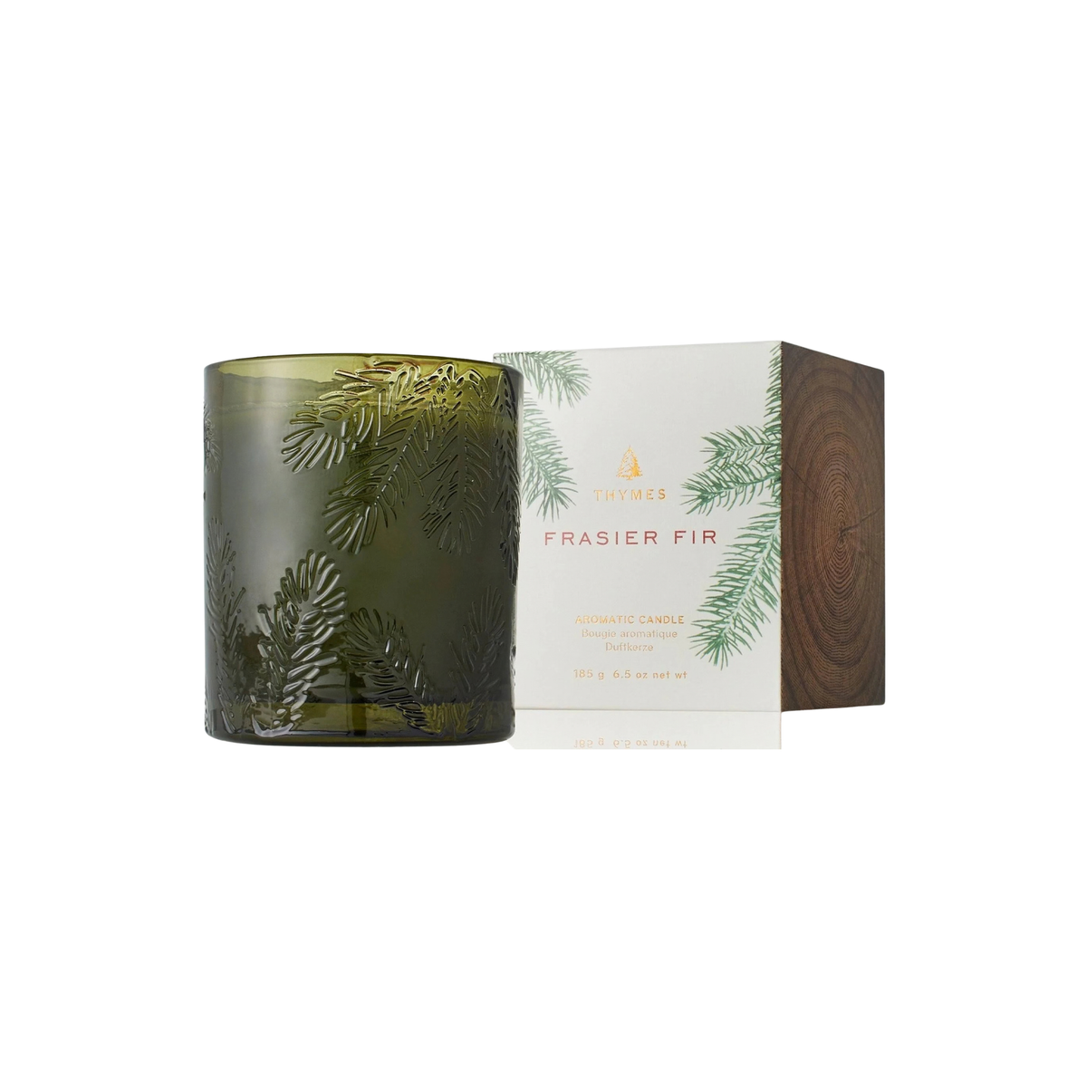 Chandelle parfumée en verre Frasier Fir 185 g - Thymes