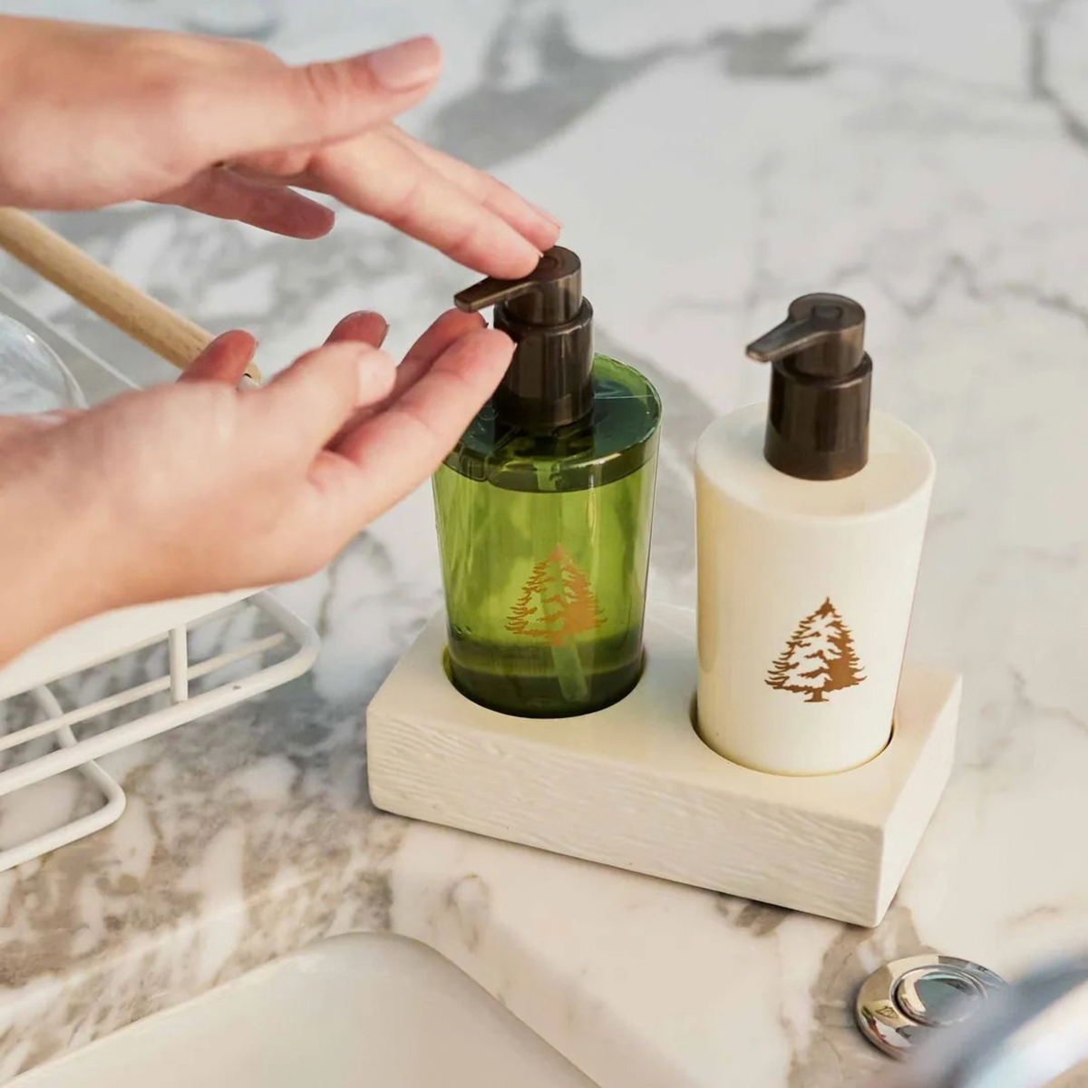 Ensemble savon et crème pour les mains Frasier Fir – Thymes