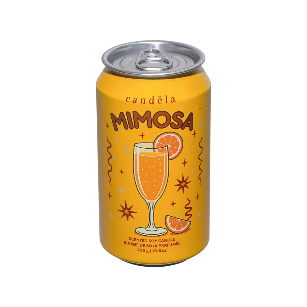 Chandelle en canette Mimosa 300 g - Candela