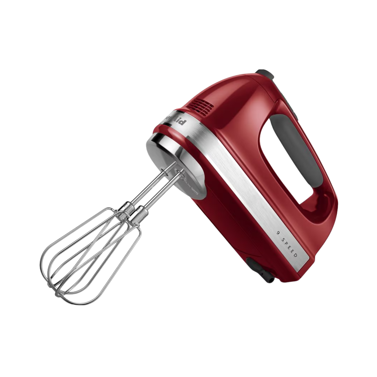 Batteur à main électrique rouge 9 vitesses - KitchenAid