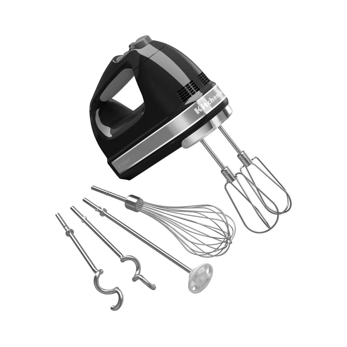 Batteur à main électrique noir onyx 9 vitesses - KitchenAid