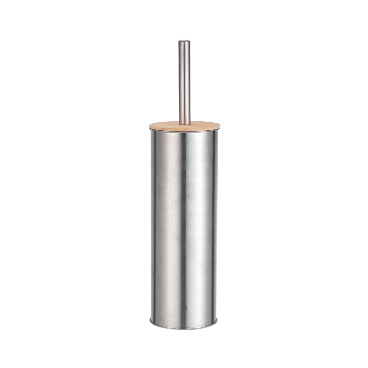 Brosse de toilette avec support en bambou