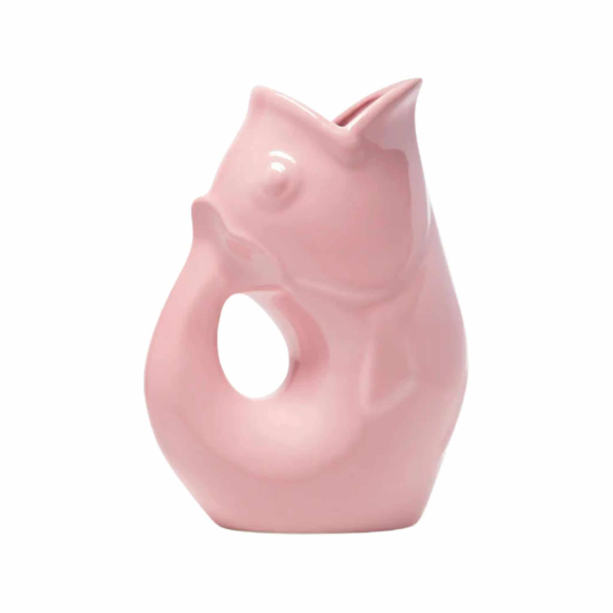 Pichet à boisson rose GurglePot 42 oz avec son de gargouillis unique