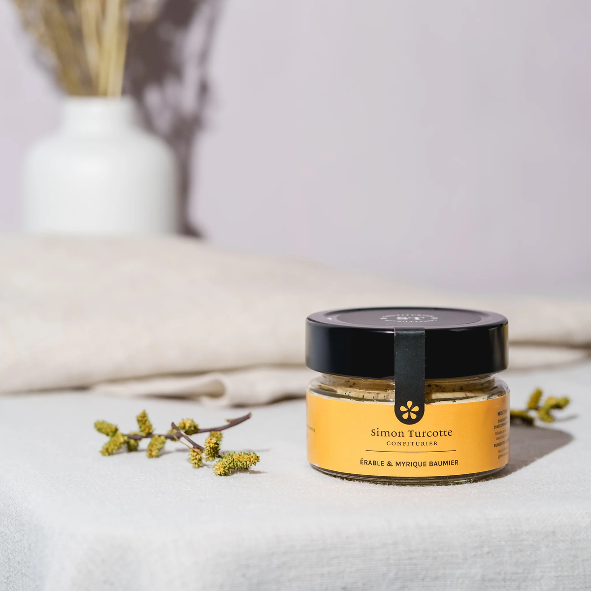 Moutarde érable et myrique baumier 125 ml – Simon Turcotte Confiturier Simon Turcotte Confiturier