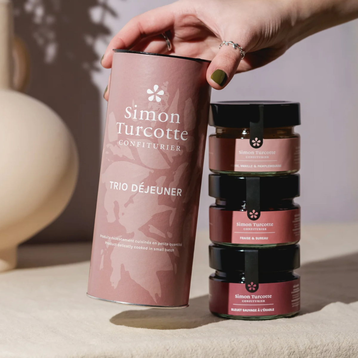 Trio de confitures déjeuner 125 ml - Simon Turcotte Confiturier Simon Turcotte Confiturier