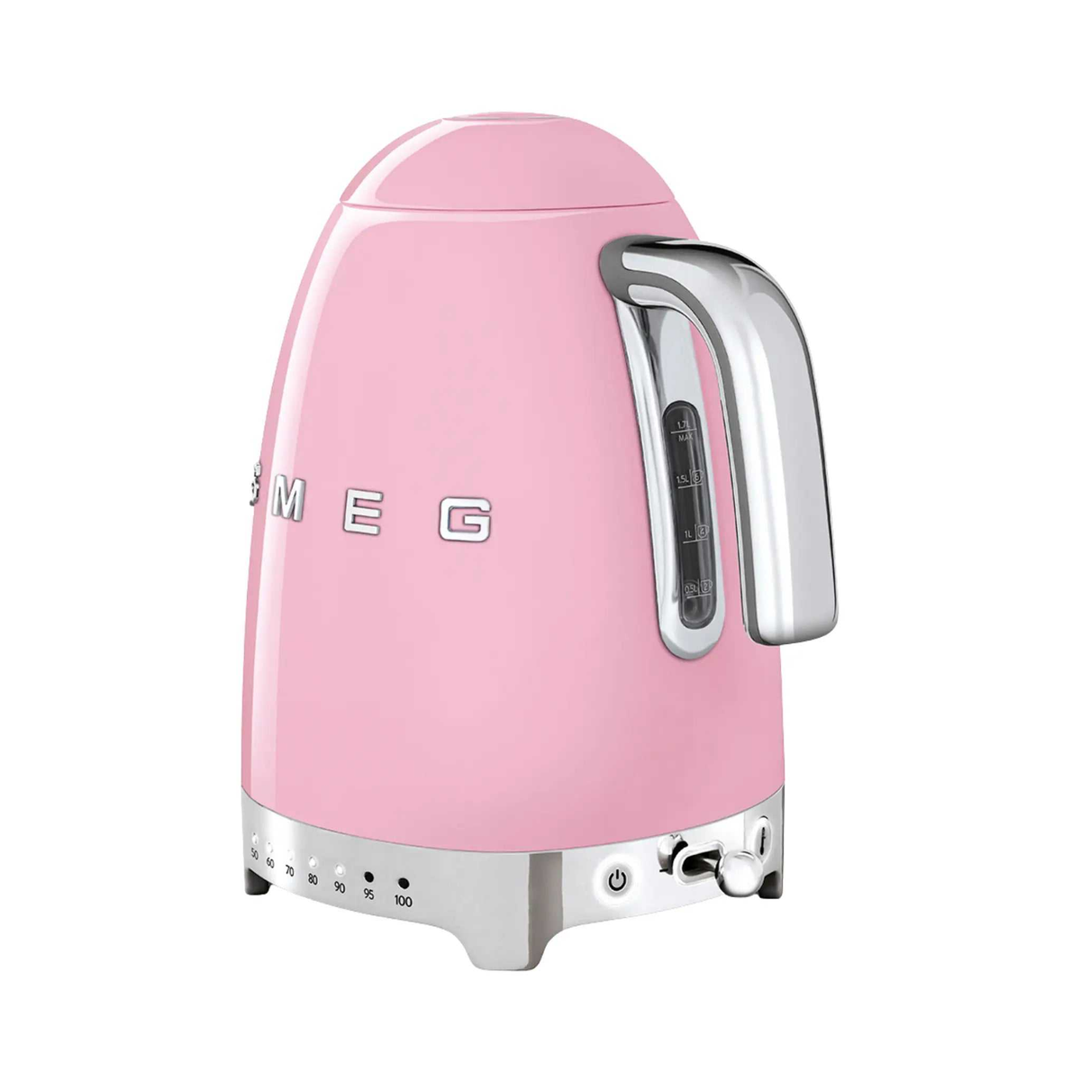Bouilloire électrique 7 tasses Rose - Smeg Smeg