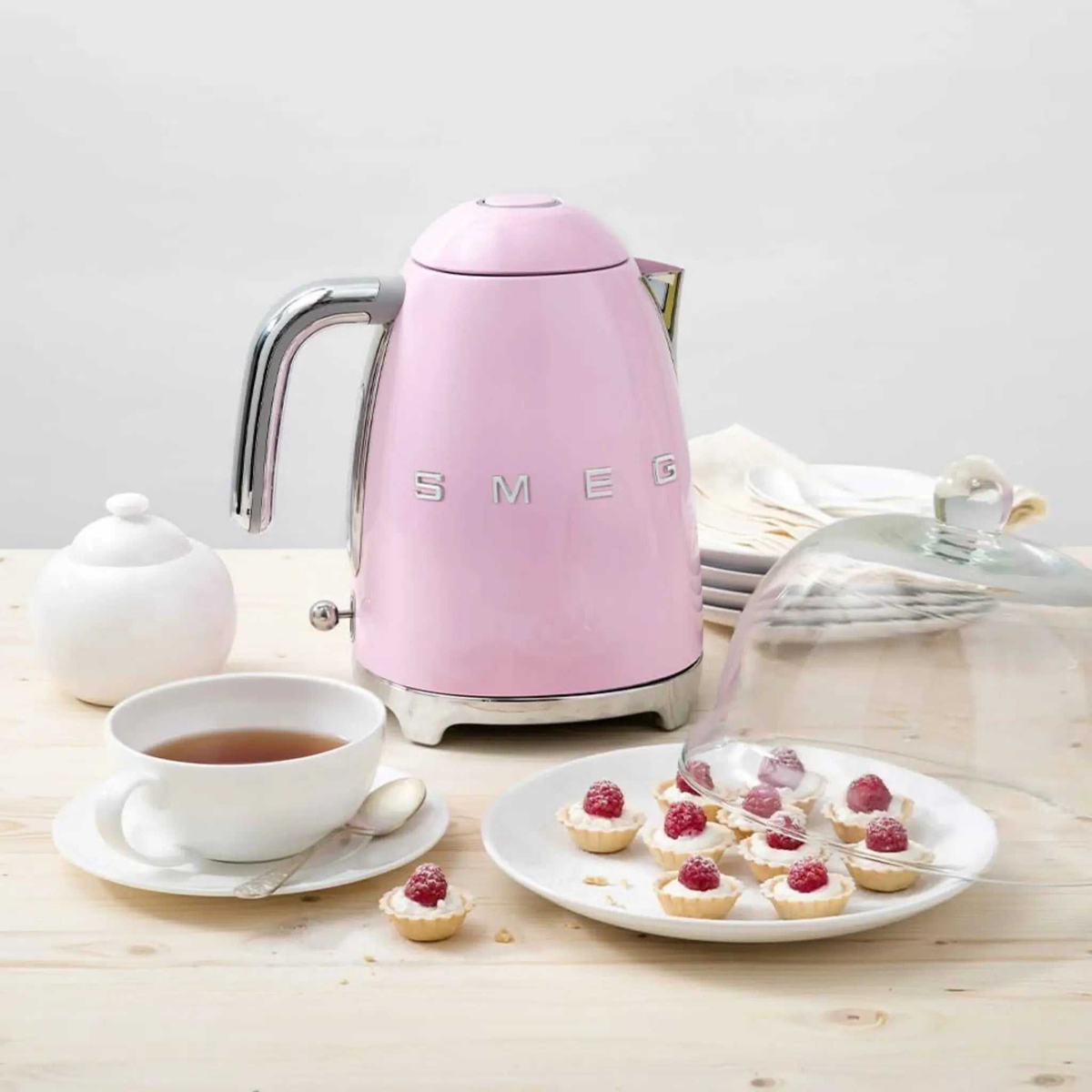 Bouilloire électrique 7 tasses Rose - Smeg Smeg