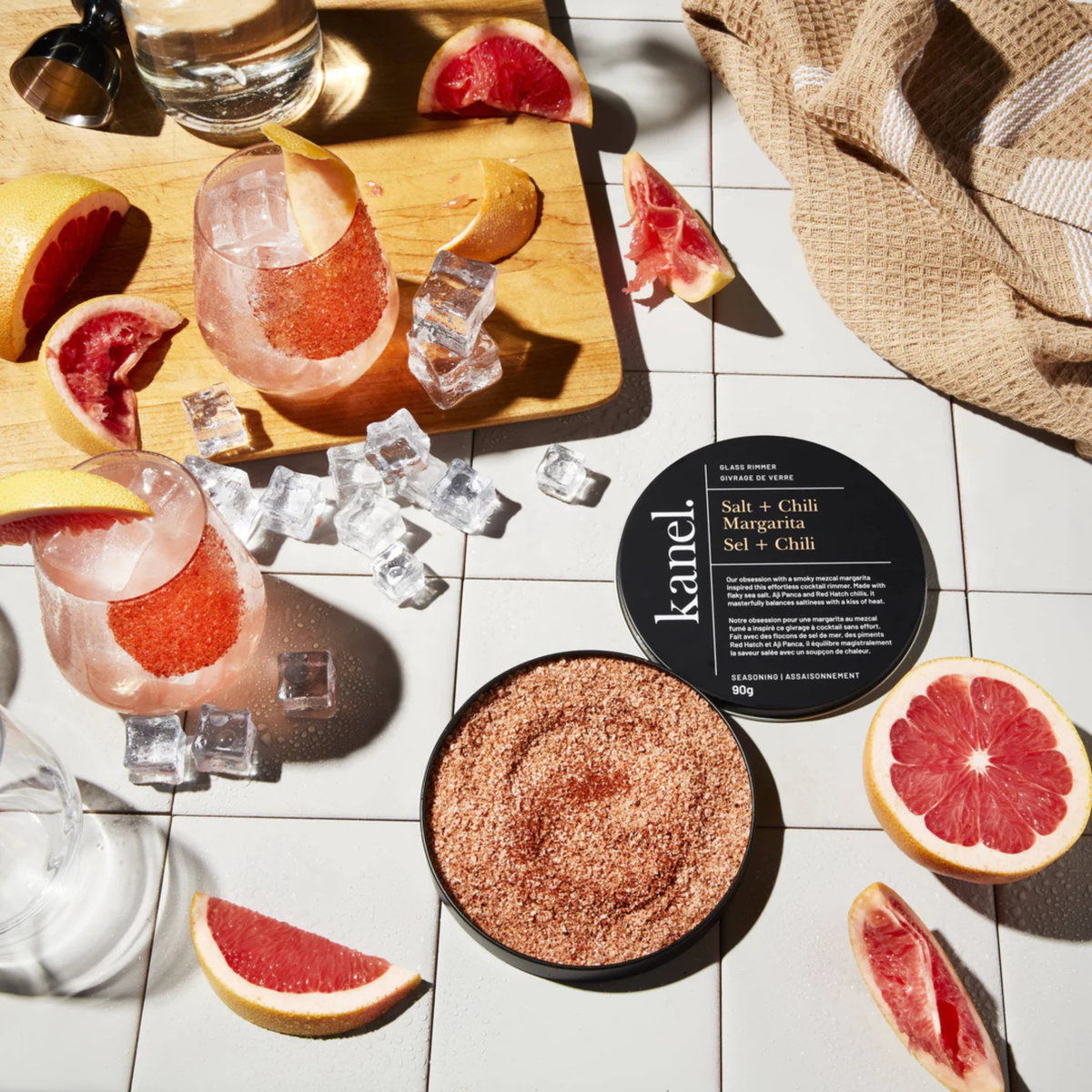 Givrage de verre Sel + Chili Margarita 90 g - Kanel Kanel