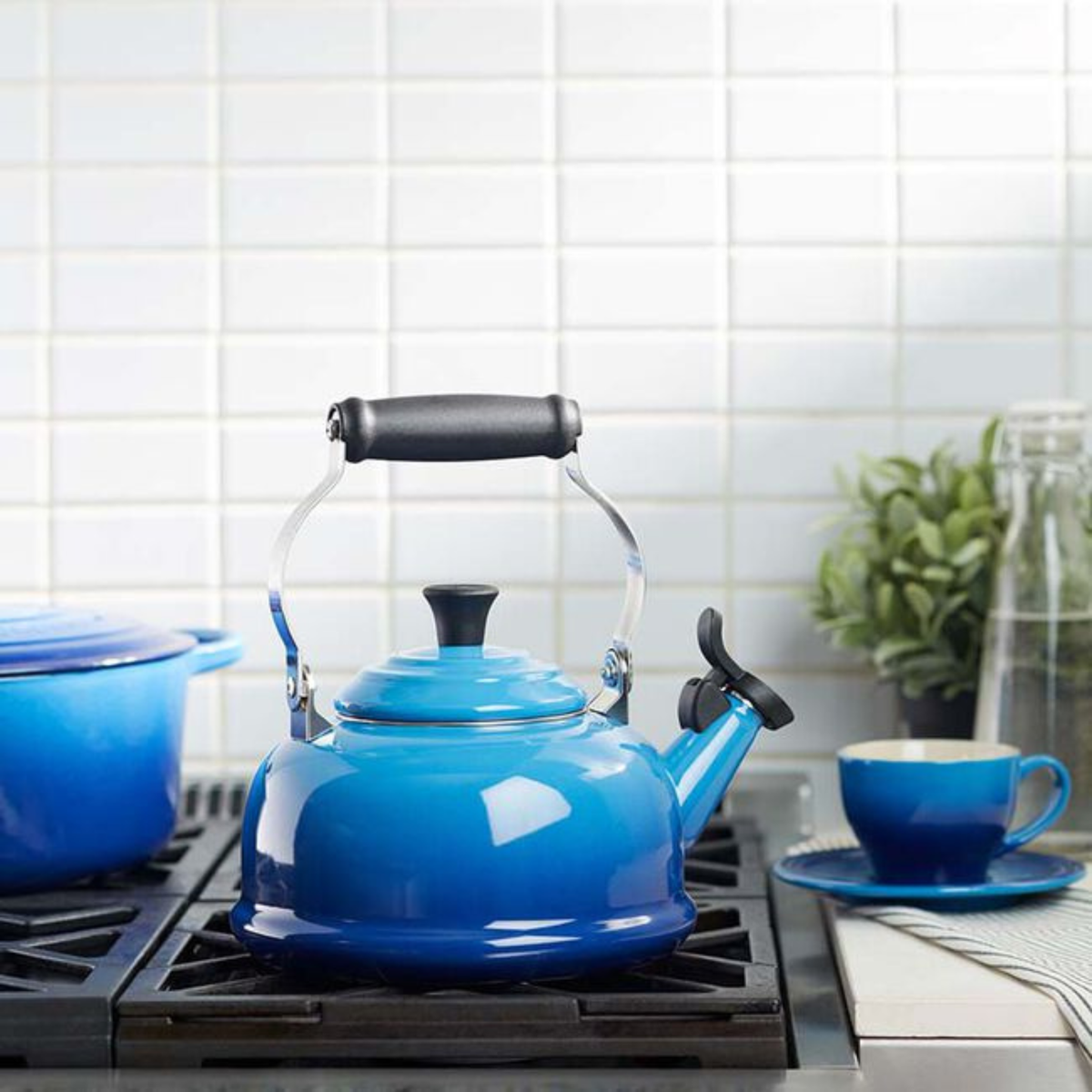 Bouilloire sifflante classique Bleuet 1,6 L - Le Creuset Le Creuset