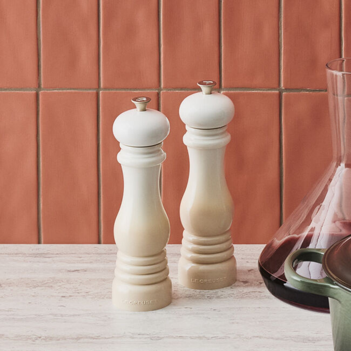 Moulin à sel classique Meringue 20 cm – Le Creuset Le Creuset