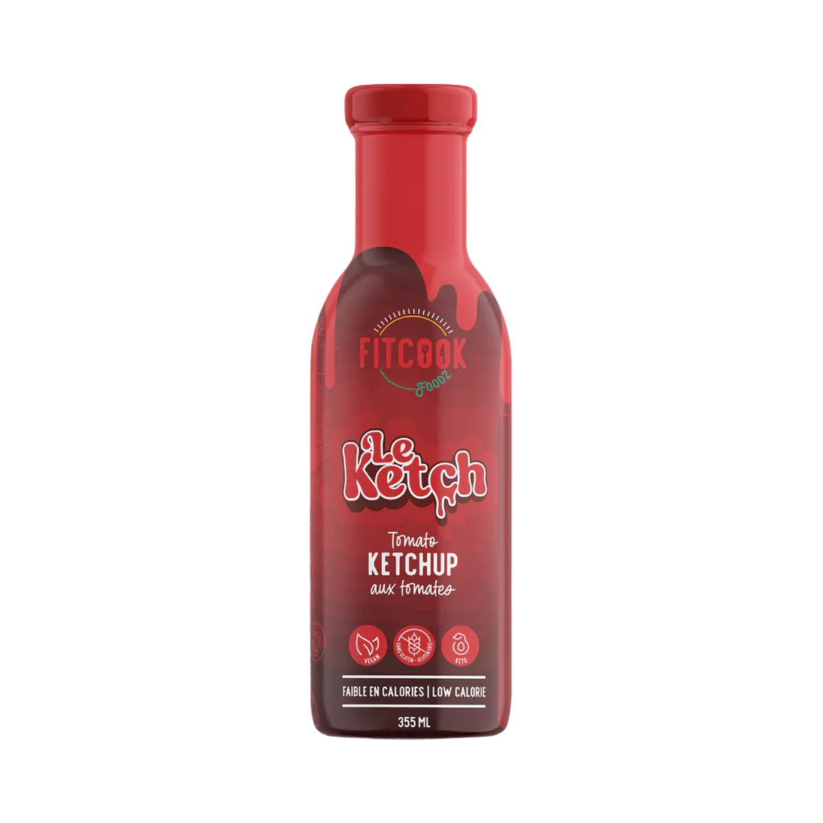 Ketchup aux tomates Le Ketch 355 ml - Le Fit Cook Le Fit Cook
