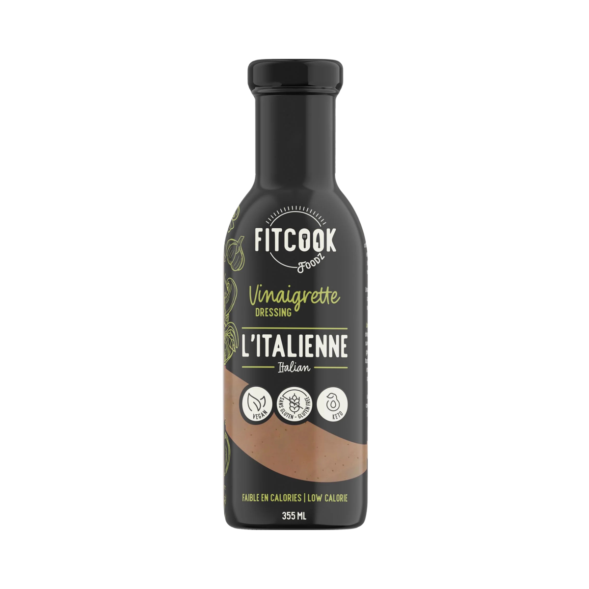 Vinaigrette L'Italienne 355 ml - Le Fit Cook Le Fit Cook