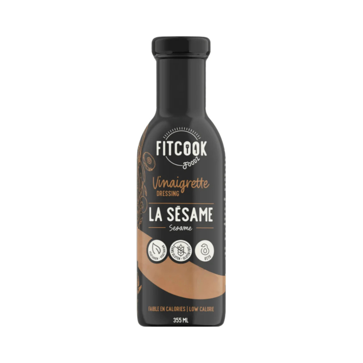 Vinaigrette La Sésame 355 ml - Le Fit Cook Le Fit Cook