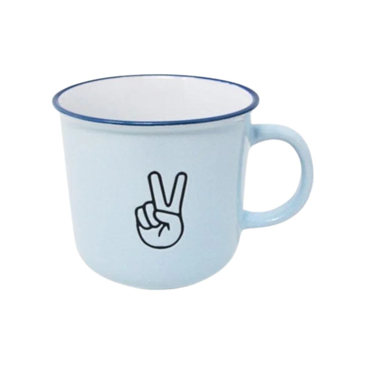 Tasse bleue "Officiellement retraité" 400 ml pour café et retraite avec humour