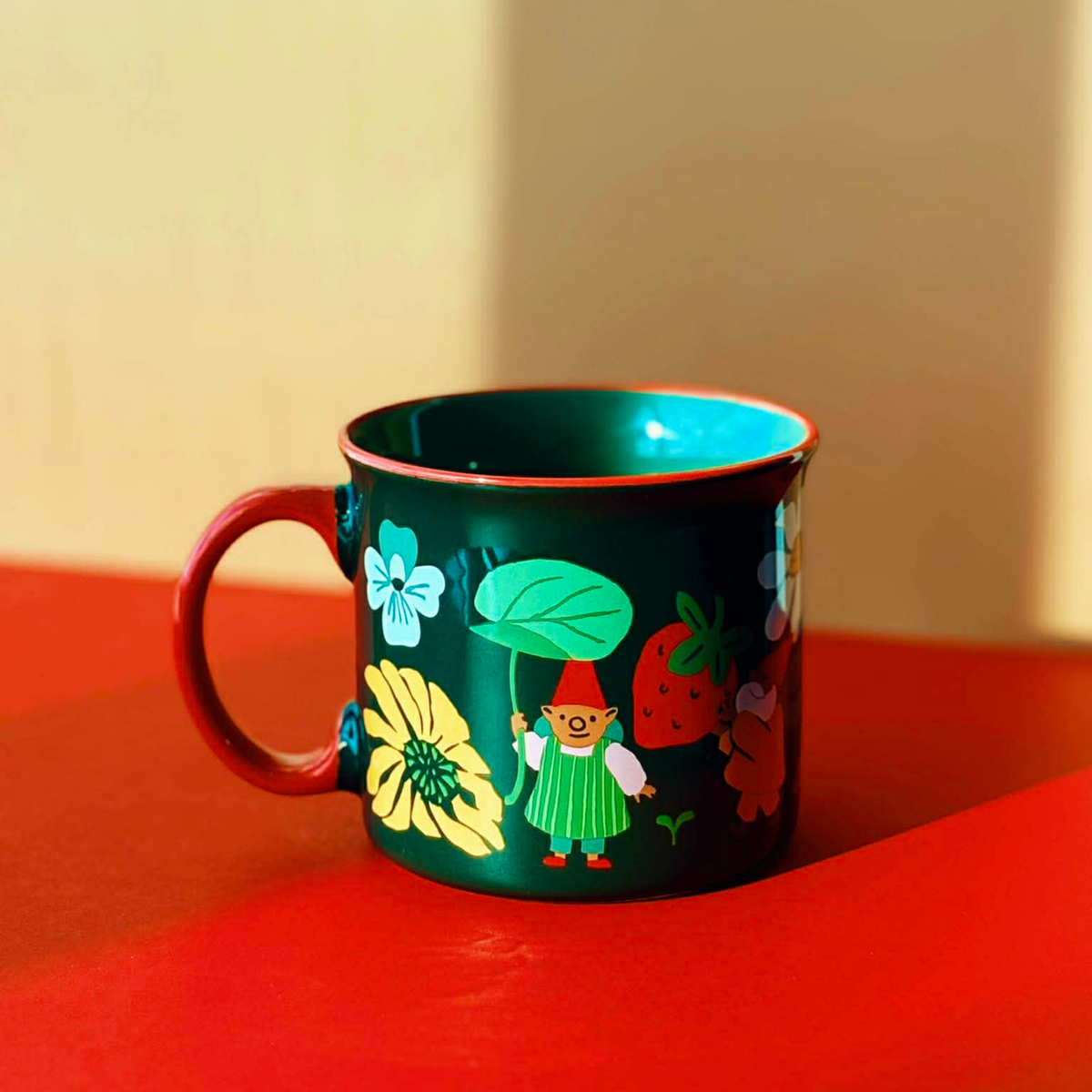 Tasse en grès gnomes du jardin 591 ml - Danica 