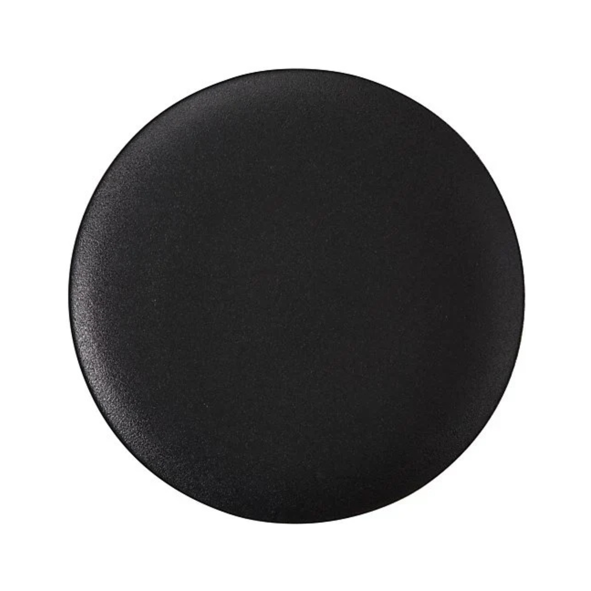 Plateau de service Caviar 36 cm en porcelaine texturée moderne pour présentation élégante des aliments