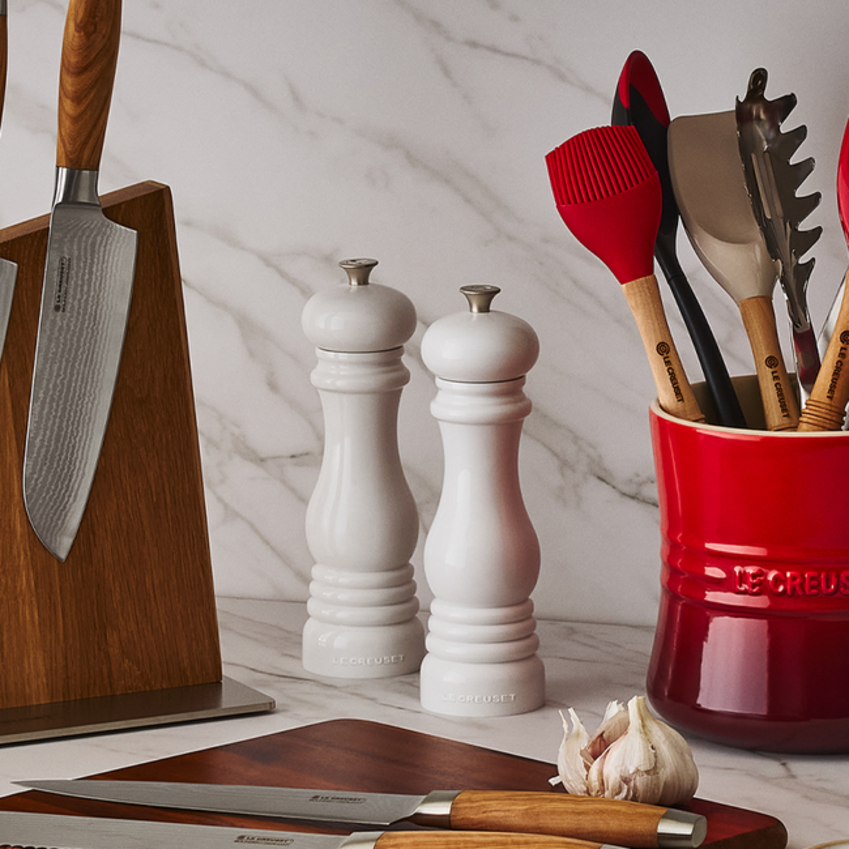 Moulin à sel classique Blanc 20 cm – Le Creuset 