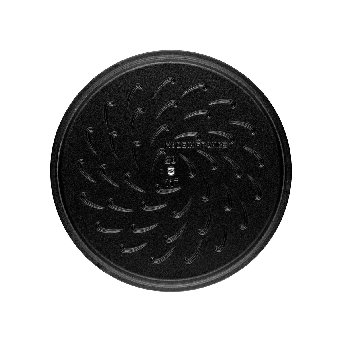 Braisière ronde en fonte noire 3,7 L – Staub 
