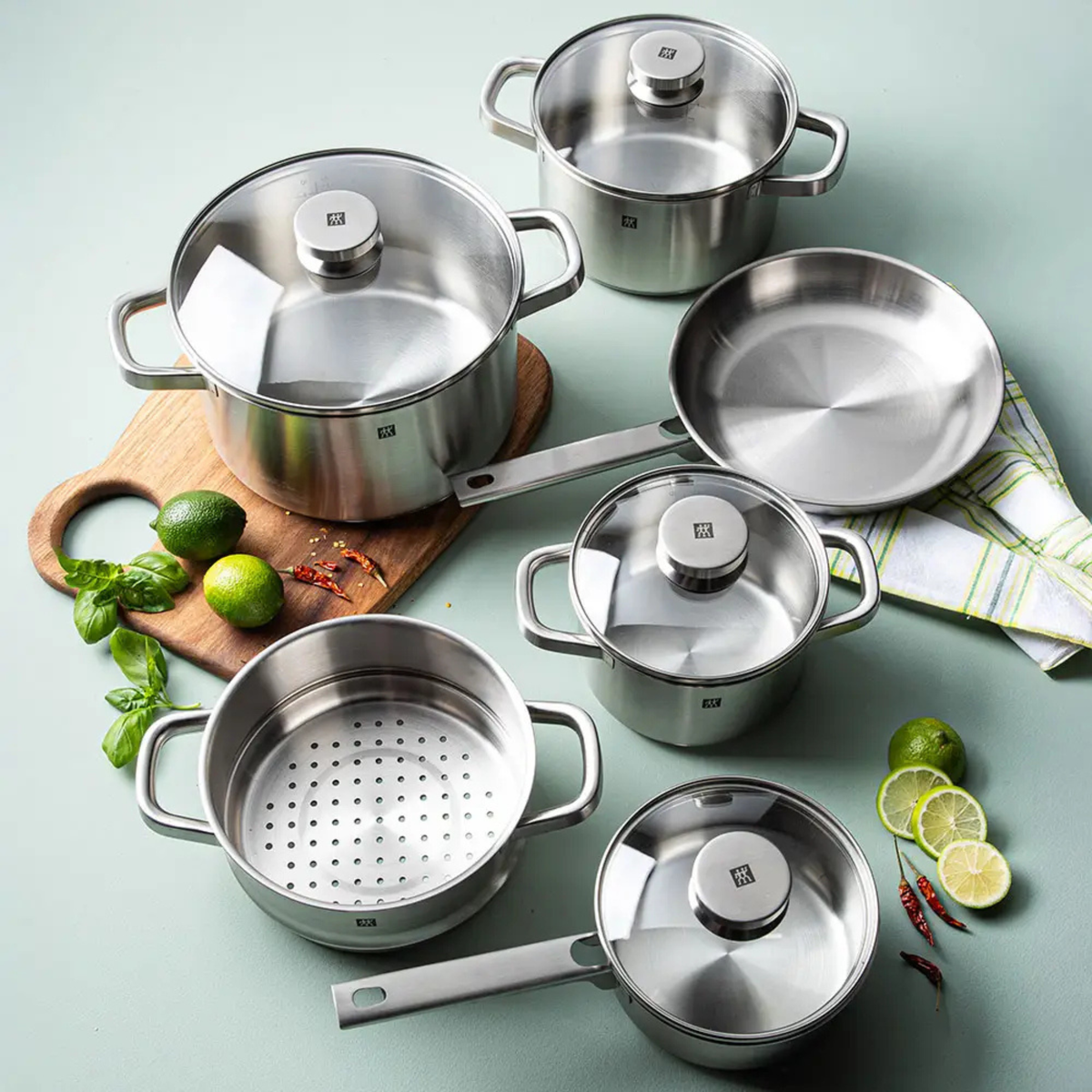 Batterie de cuisine Joy 10 pièces en acier inoxydable 18/10 – ZWILLING 