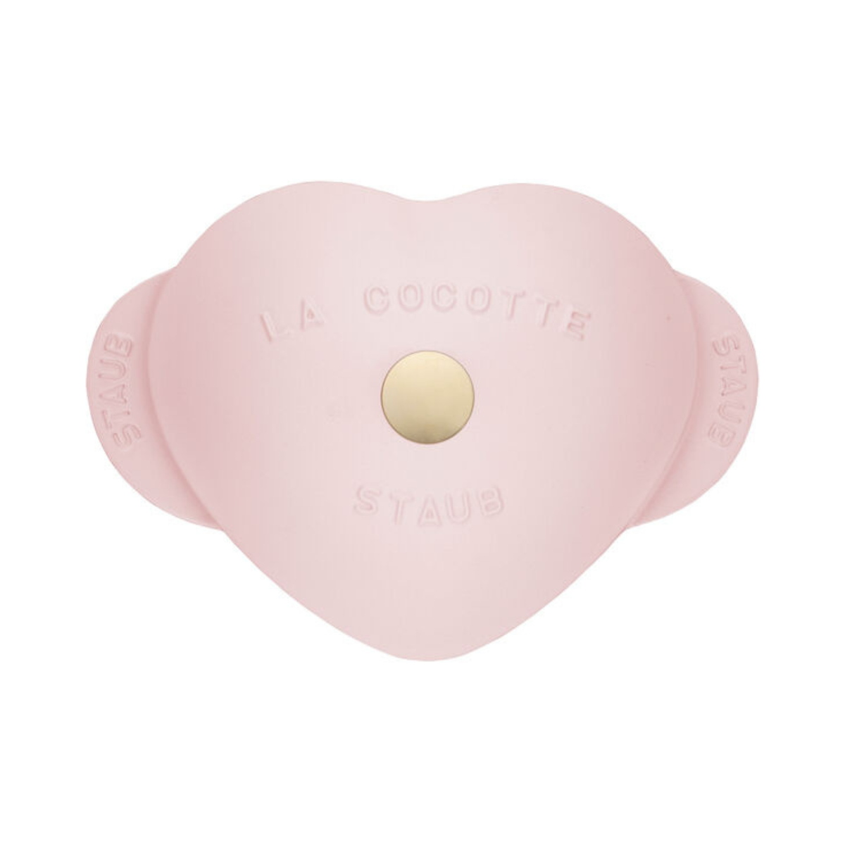 Cocotte cœur en fonte La Cocotte rose sorbet 1,75 L - Staub 