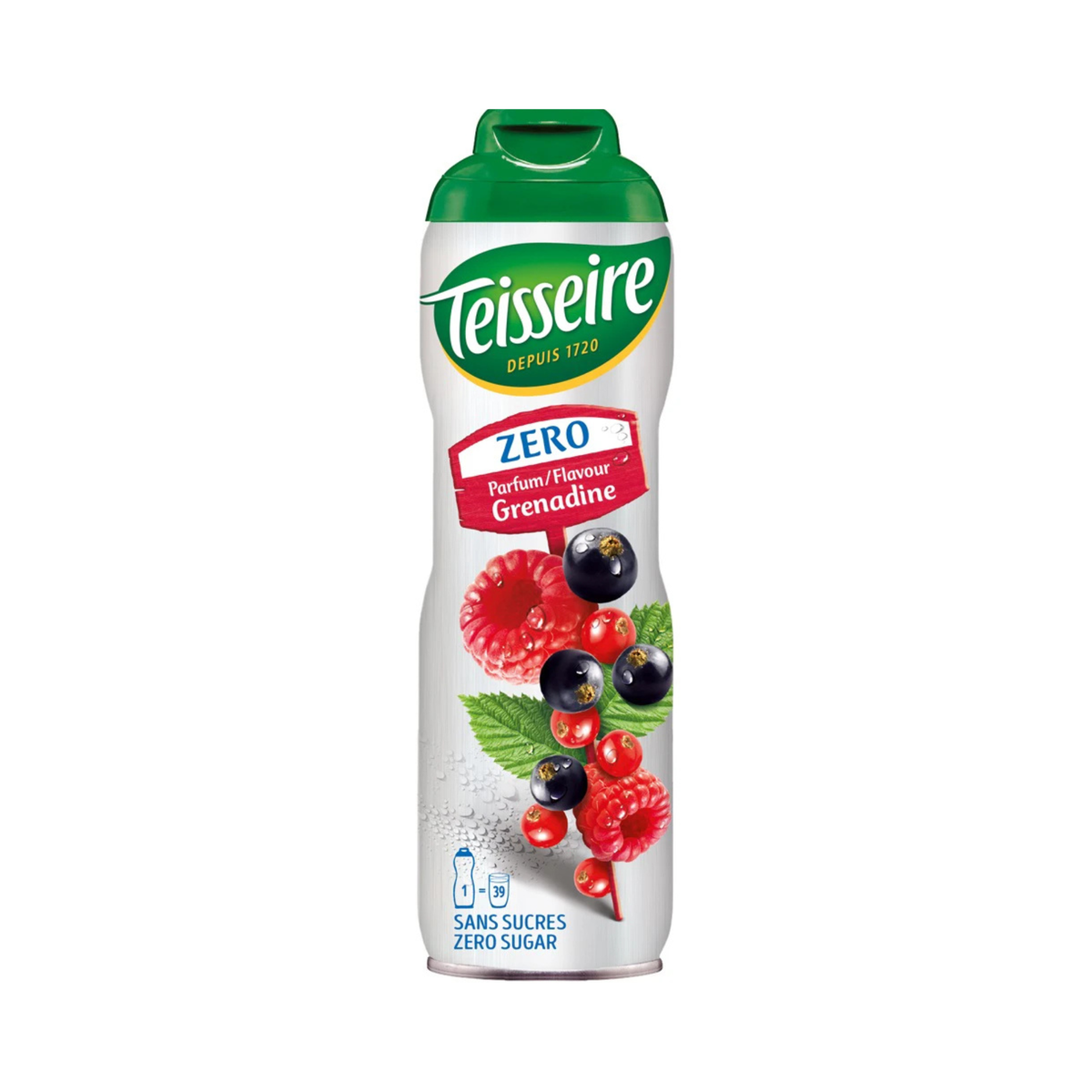 Sirop sans sucre Grenadine 600 ml - Teisseire 