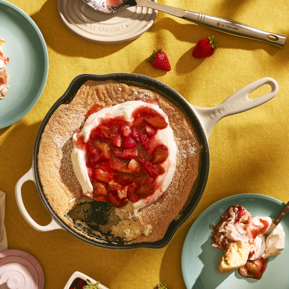 Poêle profonde en fonte émaillée Oyster 29 cm - Le Creuset 