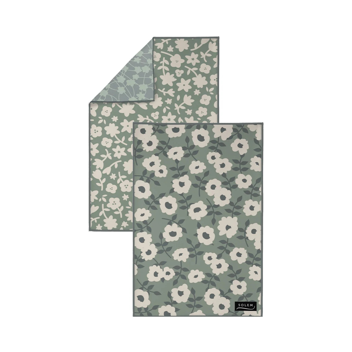 Ensemble de 2 linges à vaisselle Herbier Sauvage - Solem 