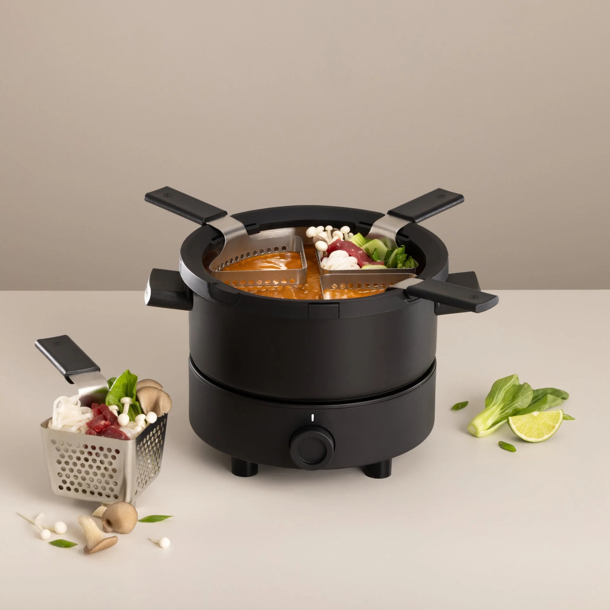 Ensemble à fondue Evolution Mini 4 paniers - Fondussimo 