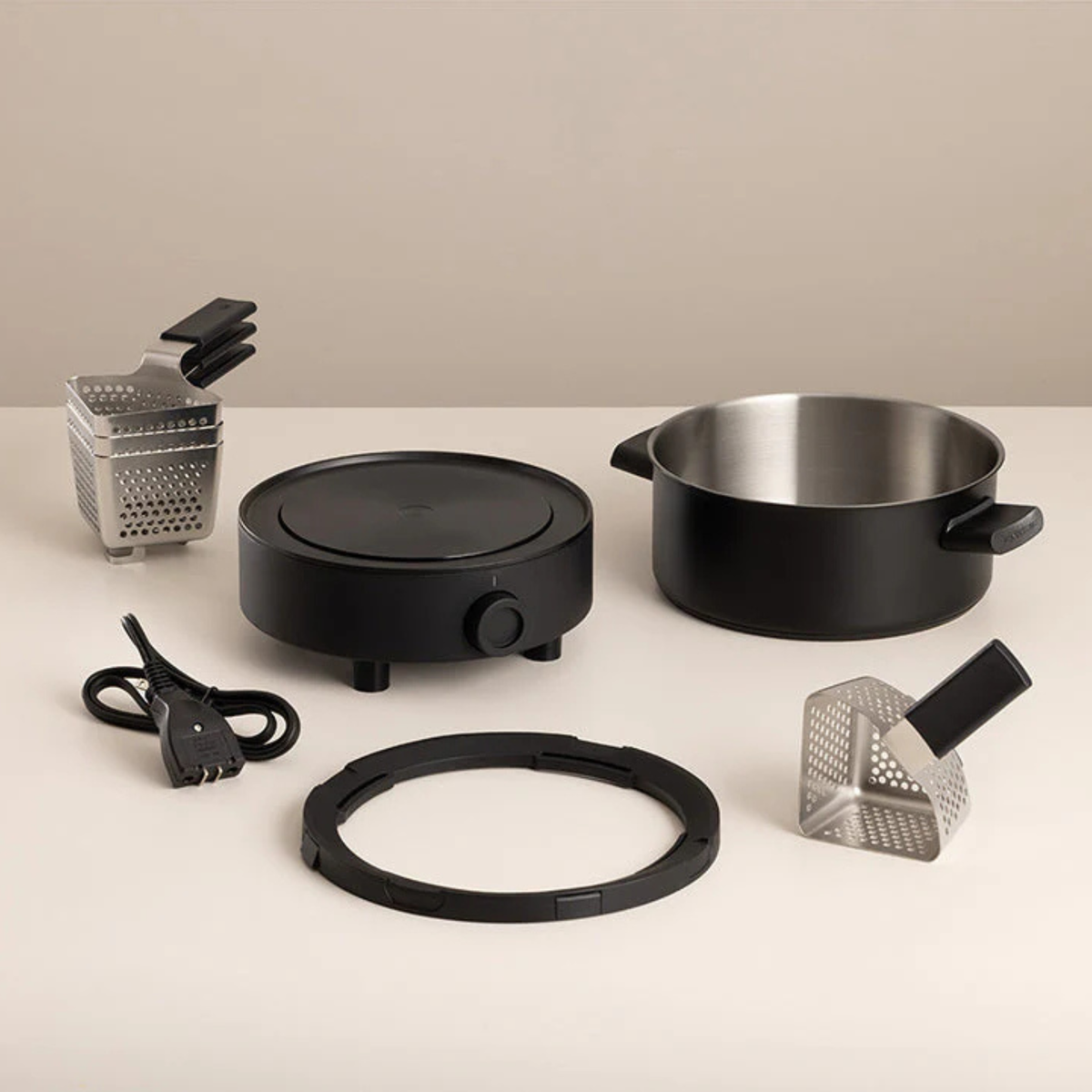 Ensemble à fondue Evolution Mini 4 paniers - Fondussimo 