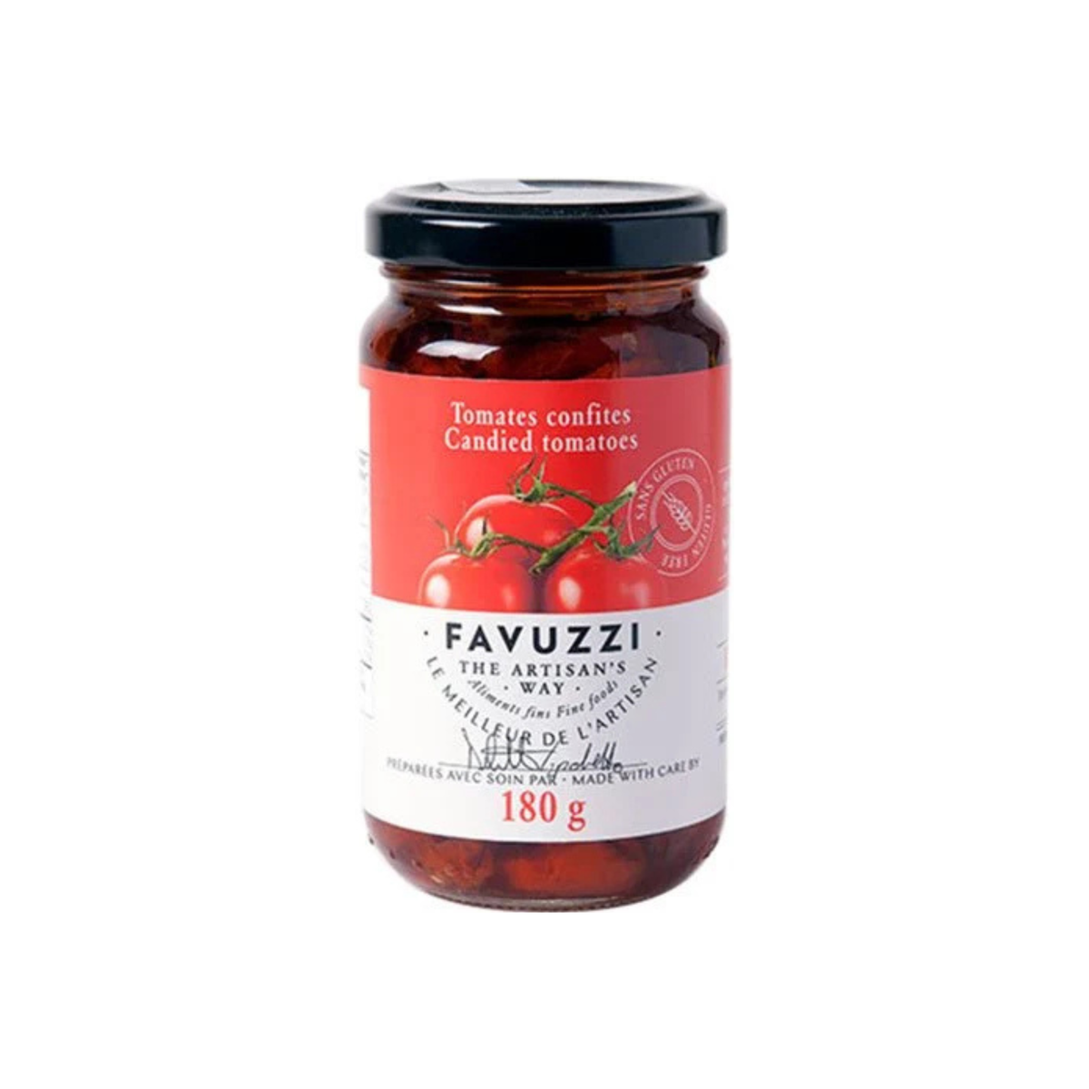Tomates confites 180 g - Favuzzi 