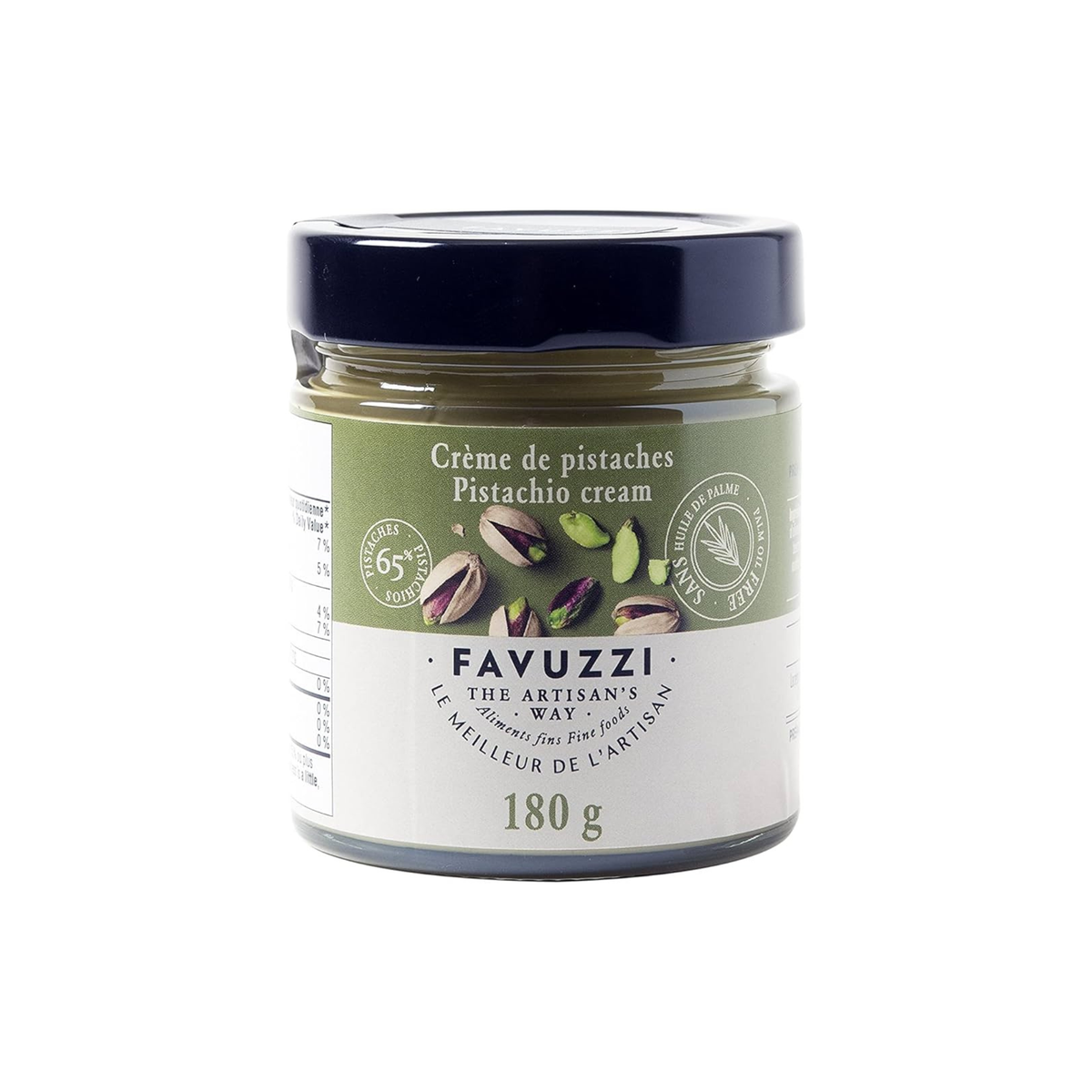 Crème de pistaches 180 g - Favuzzi 