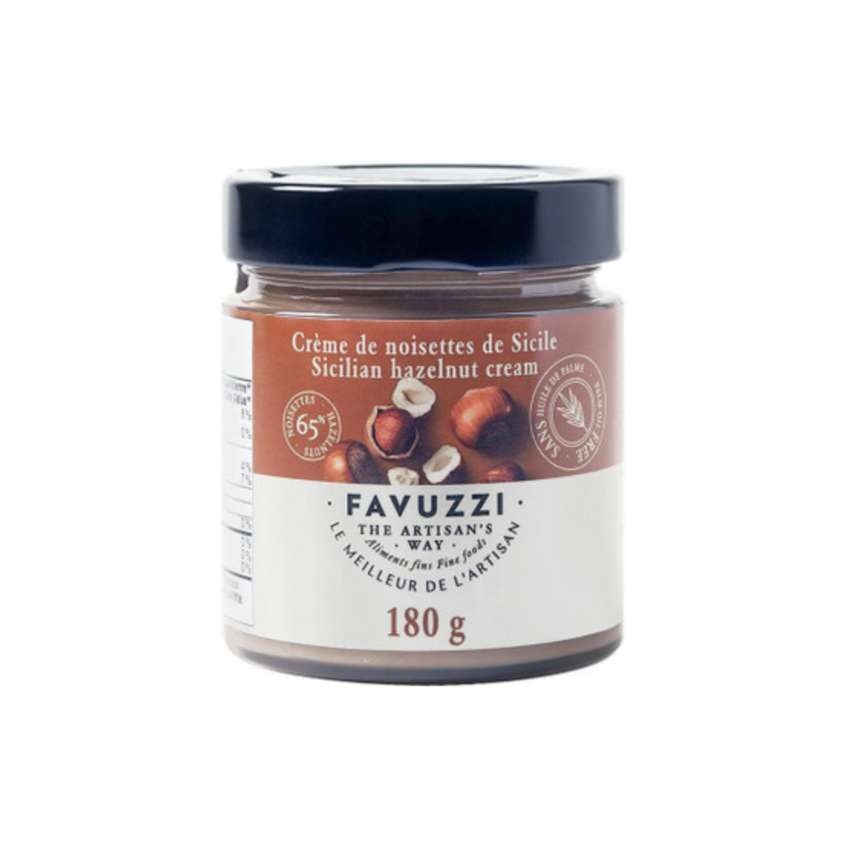 Crème de noisettes 180 g - Favuzzi 