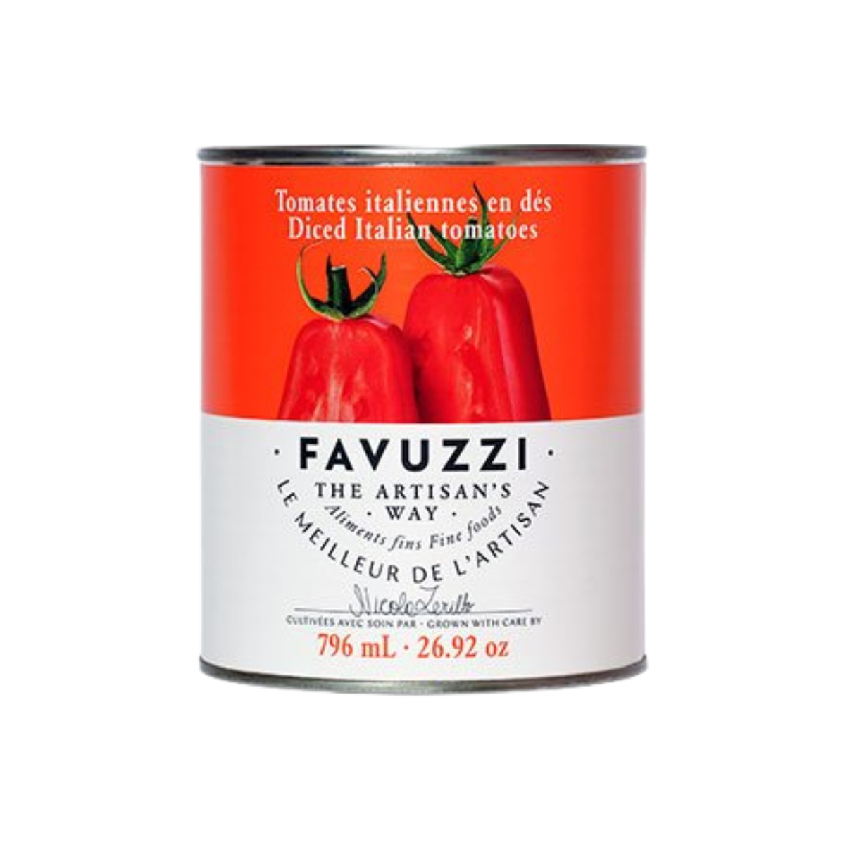 Tomates italiennes en dés 796 ml - Favuzzi 
