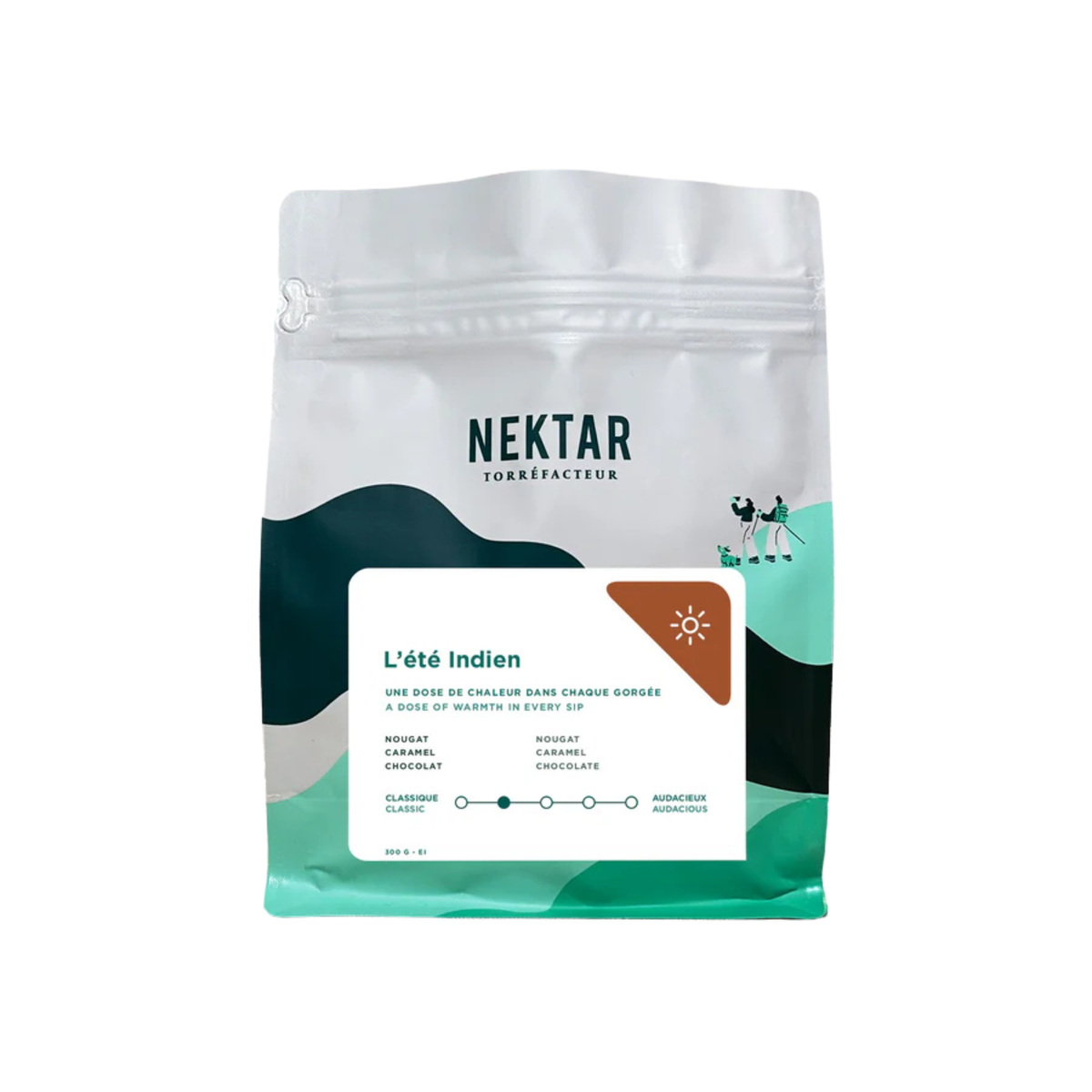 Café en grains L'été Indien 340 g - Nektar 