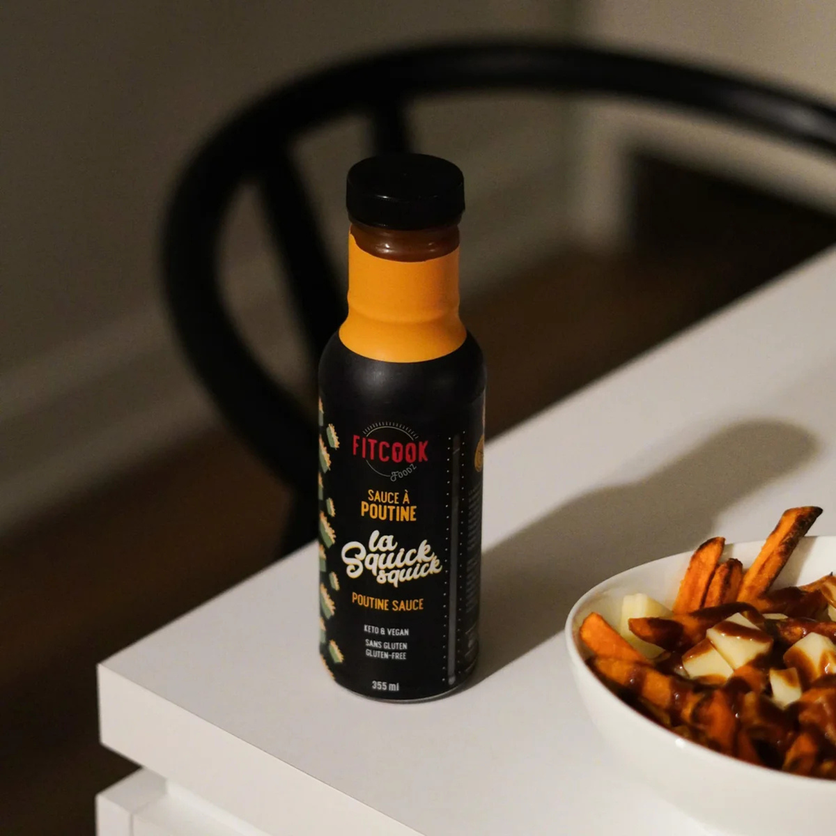 Sauce à poutine Squick Squick 355 ml - Le Fit Cook 