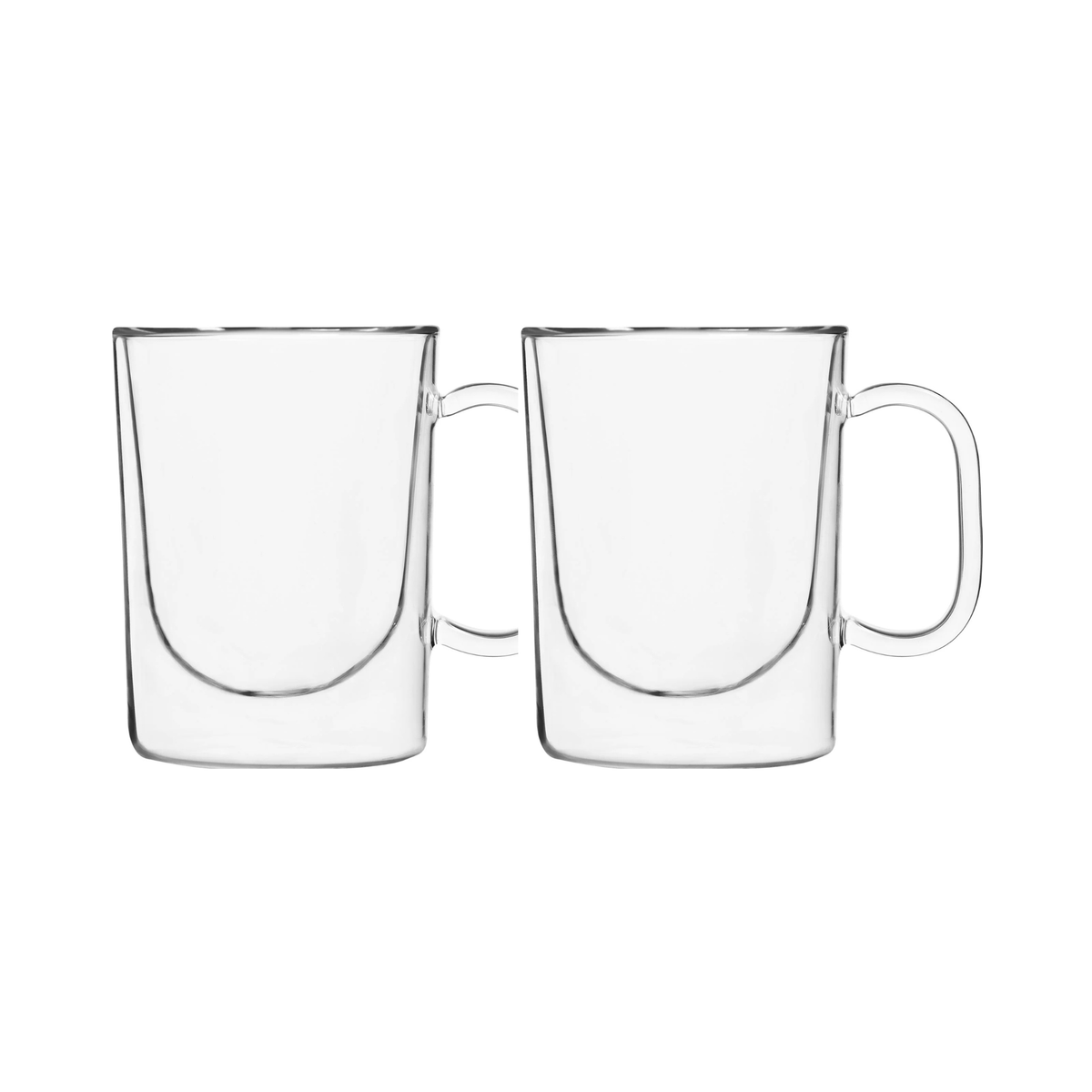 Ensemble de 2 tasses à cappuccino double paroi 270 ml 