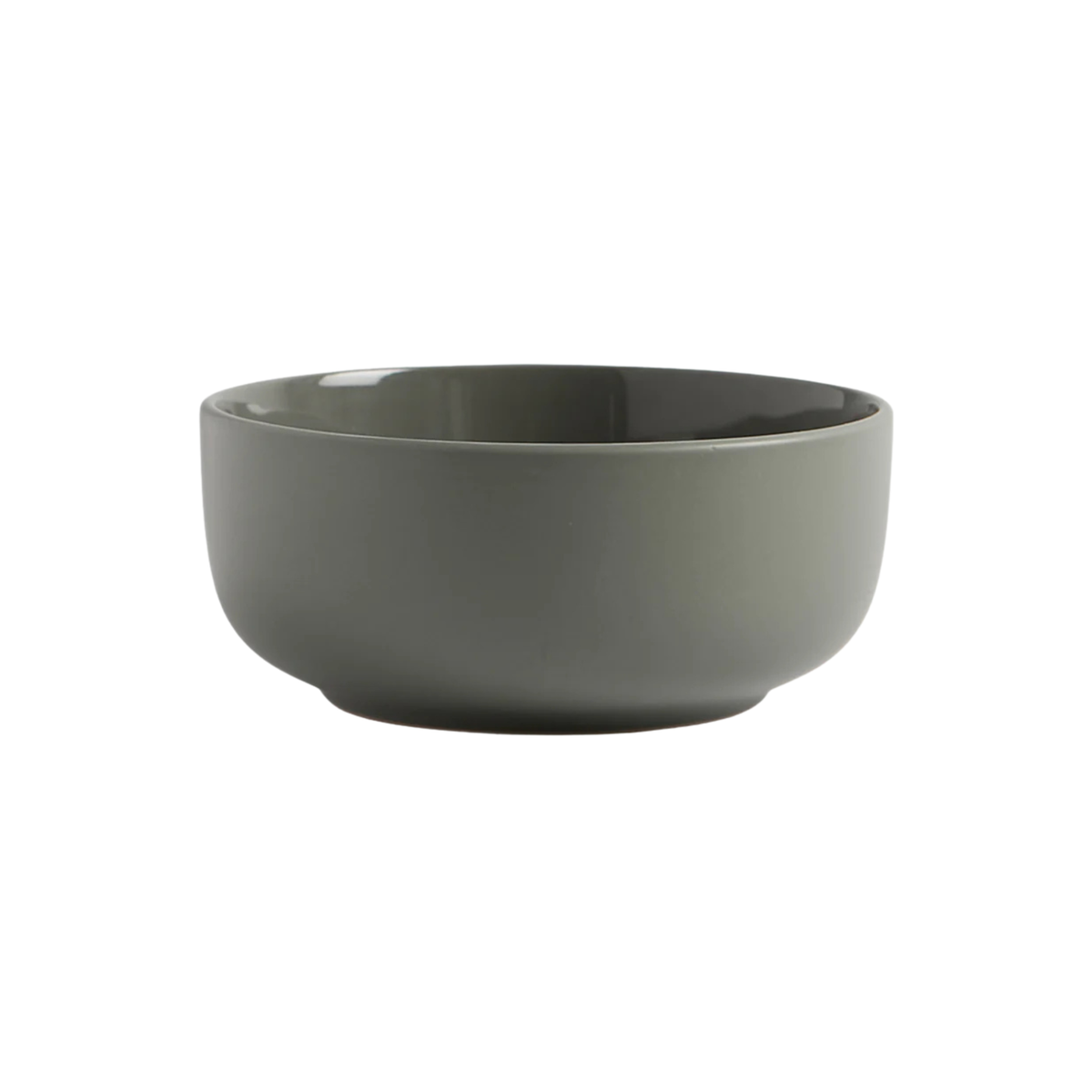 Ensemble de 4 bols en grès sauge 14,5 cm 