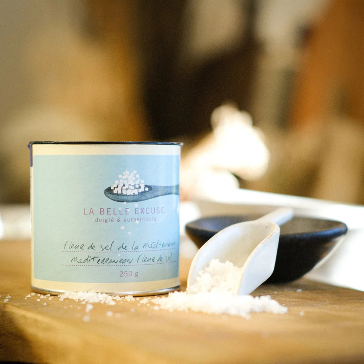Fleur de sel de la Méditerranée 250 g - La Belle Excuse